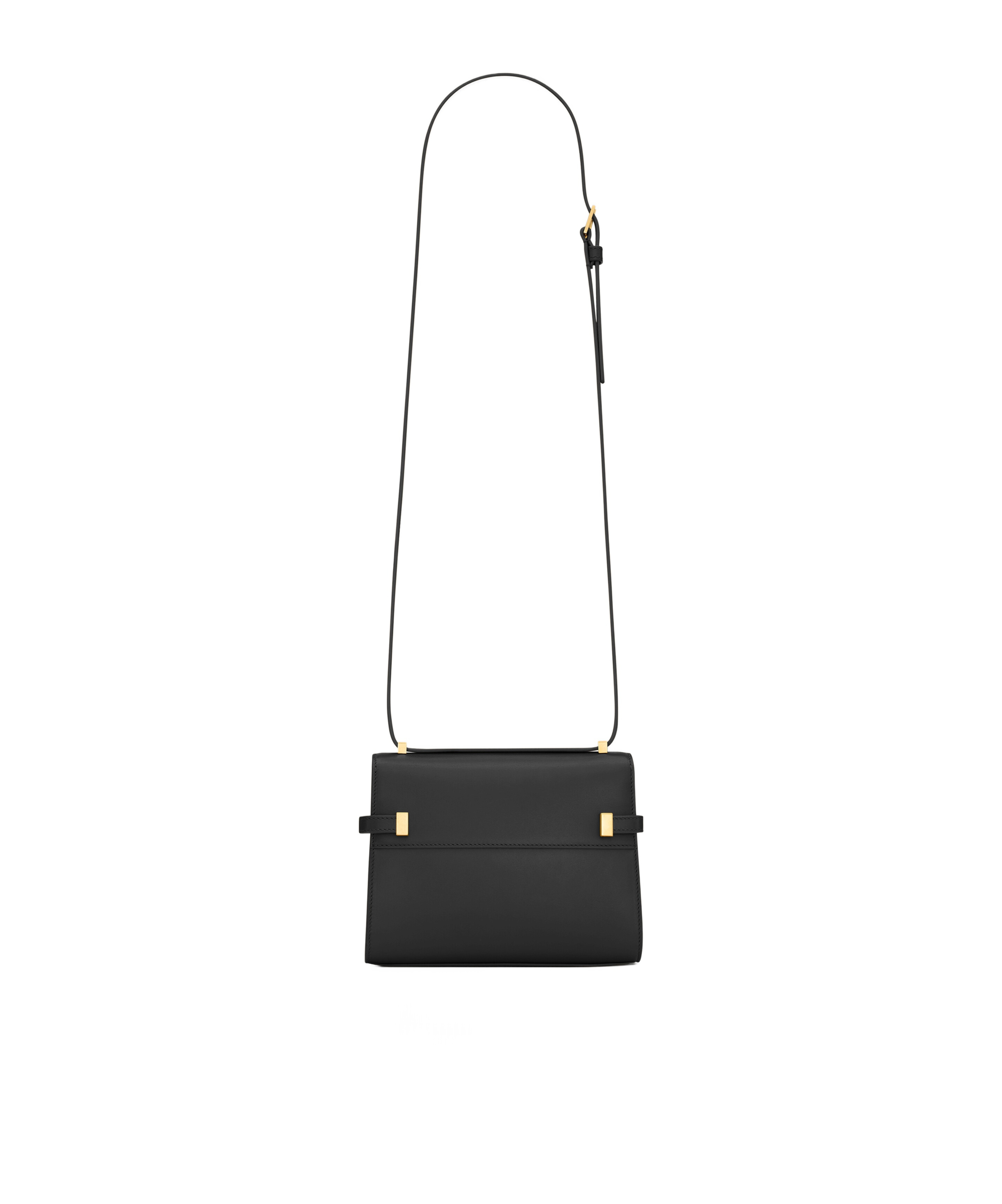 Saint Laurent Baby Manhattan Crossbody Bag In Black