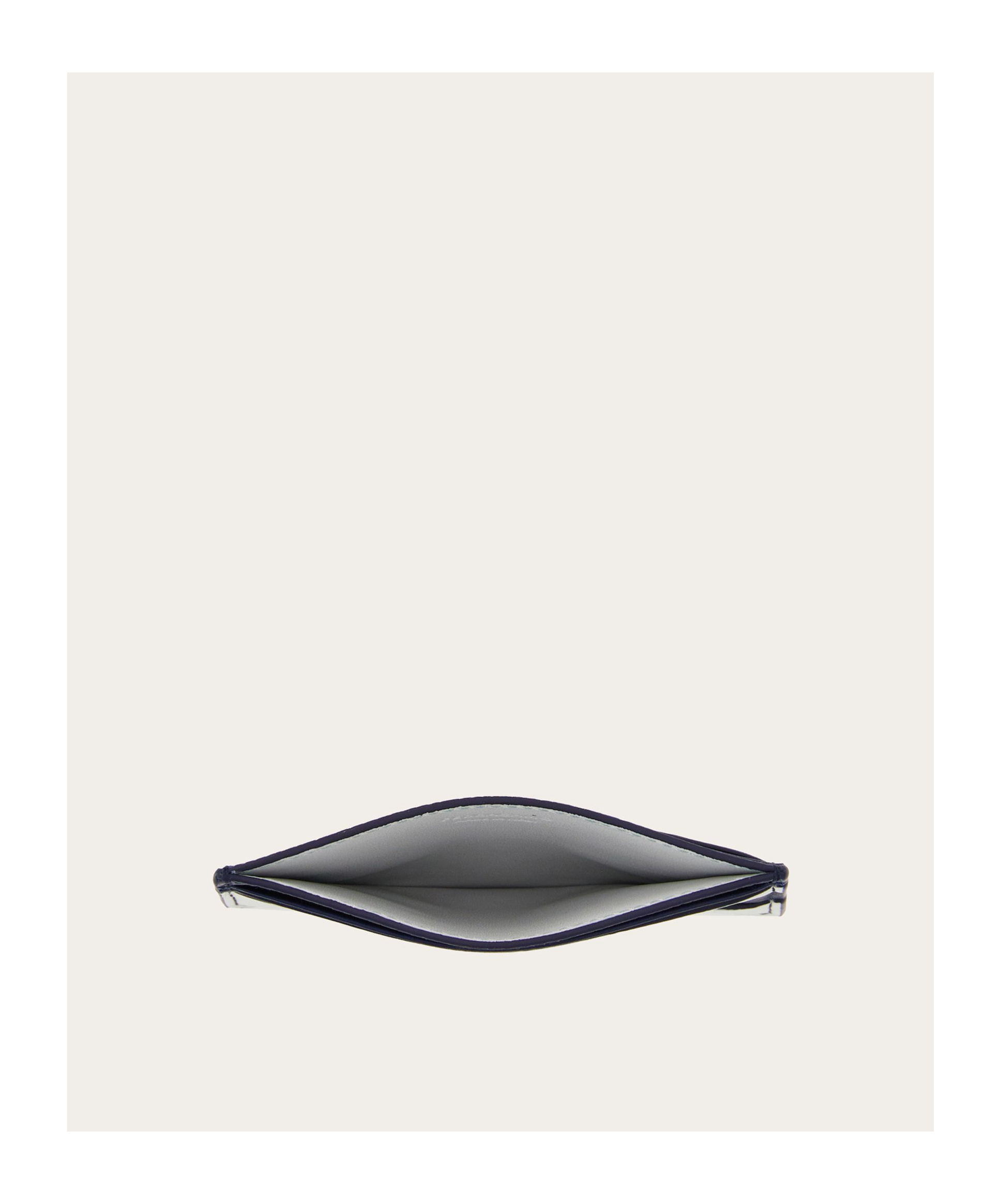 Shop Ferragamo Logo Card Bag In White
