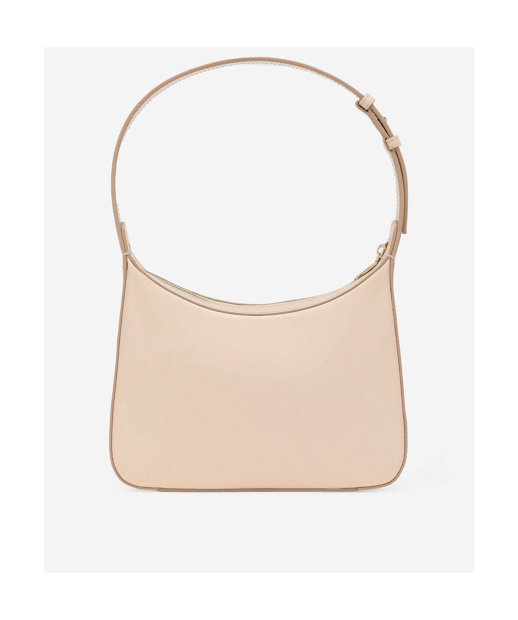 Dolce & Gabbana Spalla Logo-plaque Tote Bag In Nude