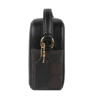 Coach Mini Jamie Camera Shoulder Bag In Black