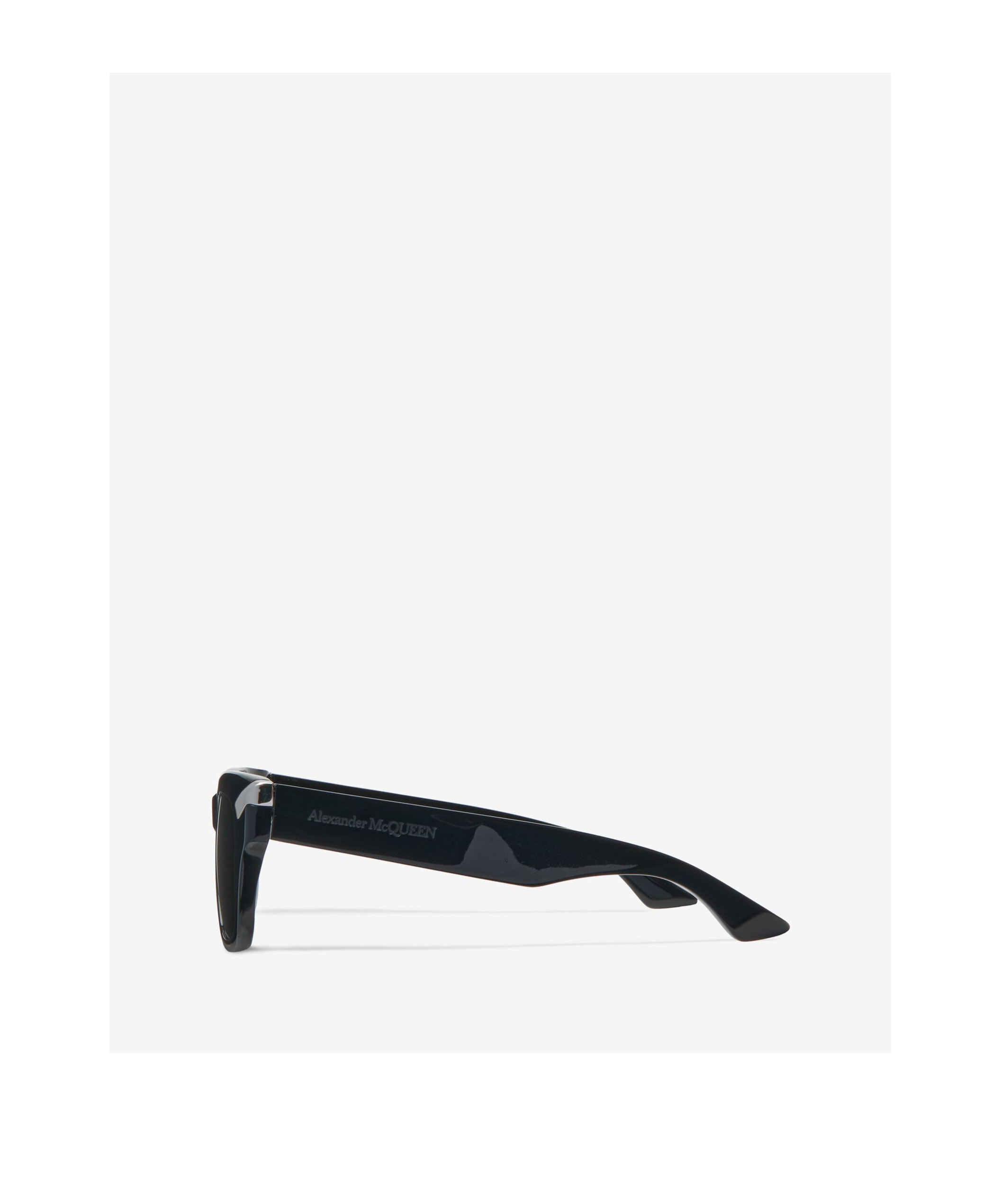 Alexander Mcqueen Eyewear Square Frame Sunglasses In Gray