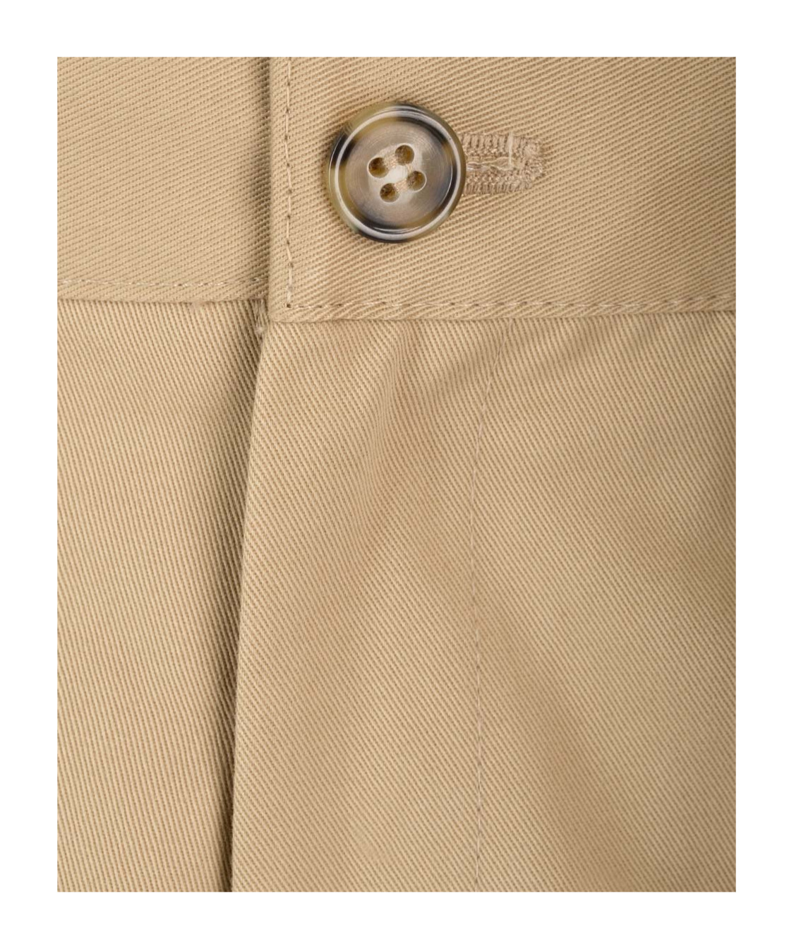 Shop Apc Straight-leg Cotton Trousers In Nude
