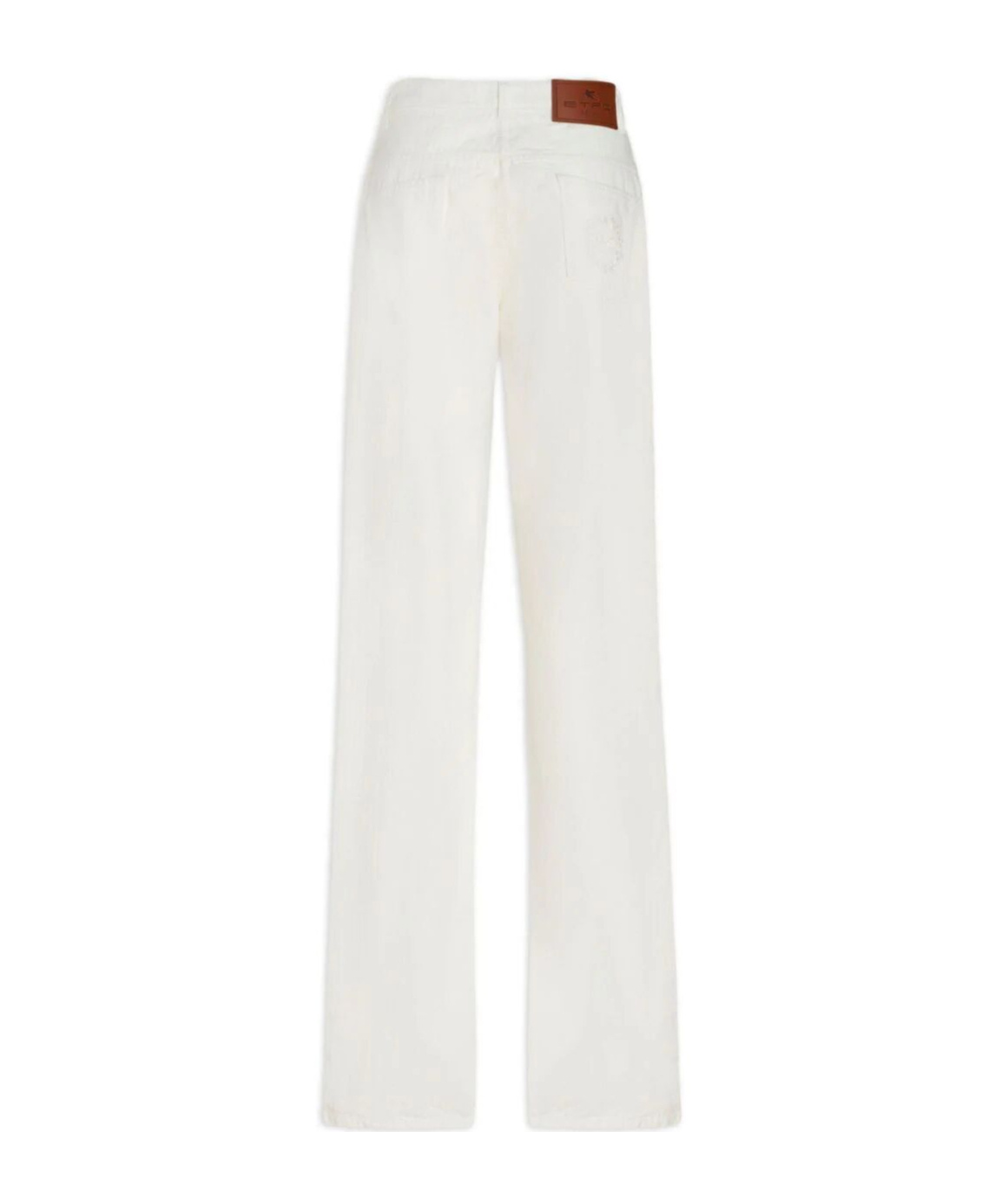 Etro Basic Straight-leg Jeans In White