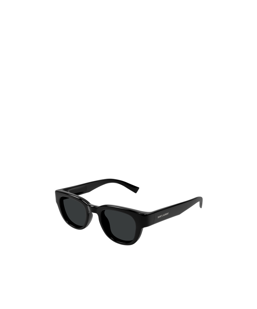 Saint Laurent 675 Square-frame Sunglasses In Black