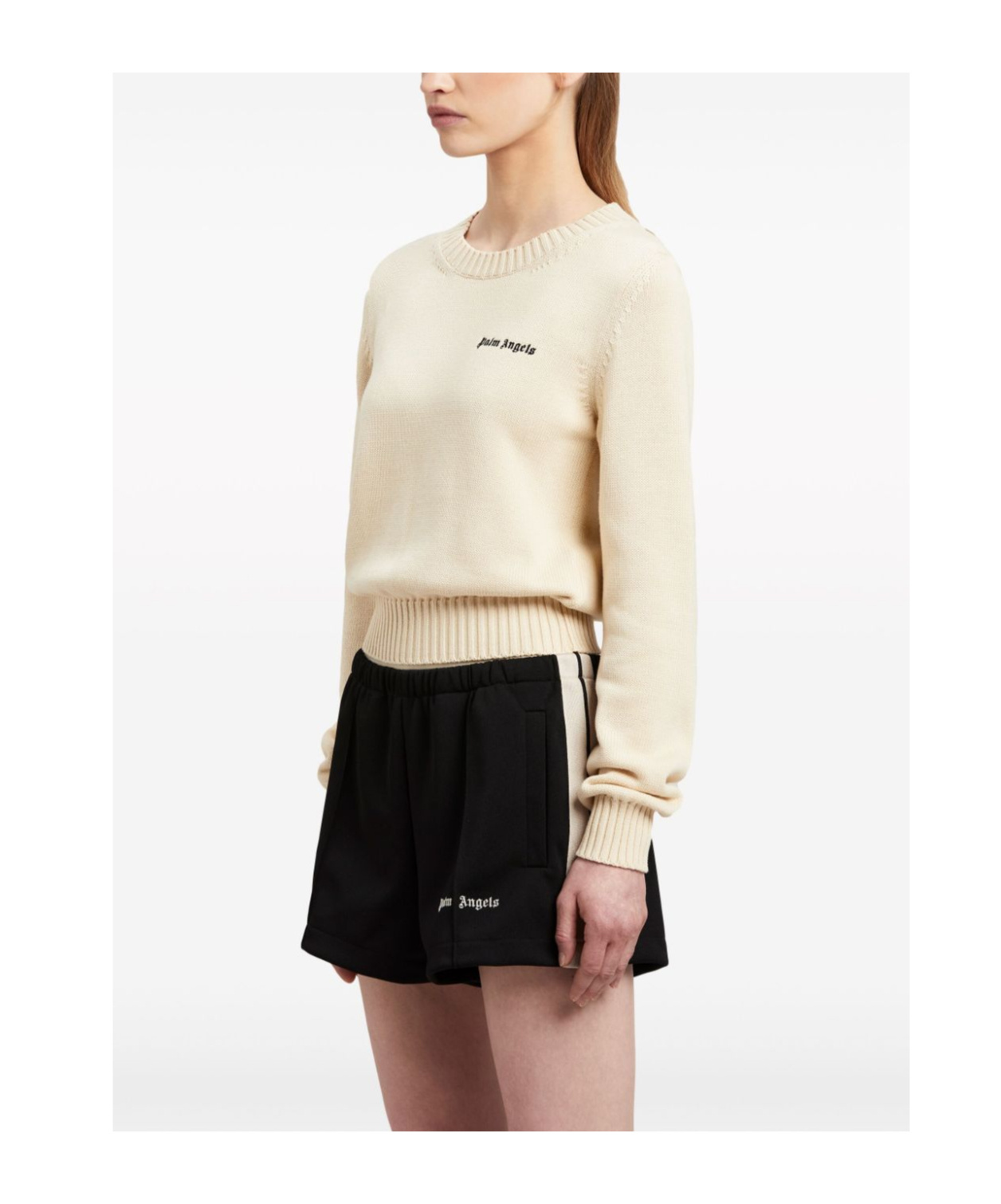 Palm Angels Sweaters In White