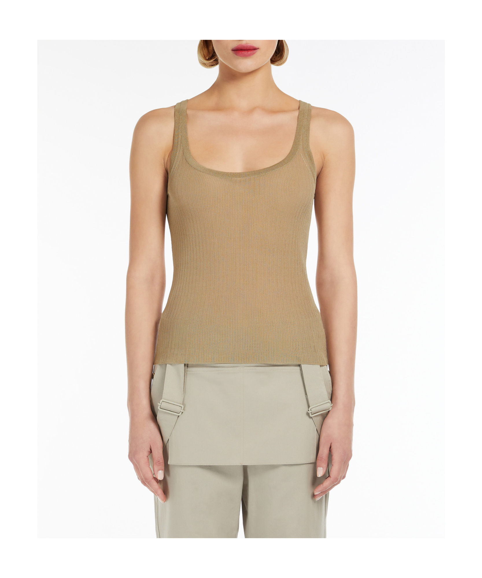 Max Mara Top In Nude