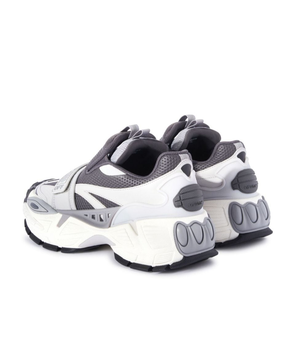 Off-white Glove Colour-block Panelled Sneakers In White
