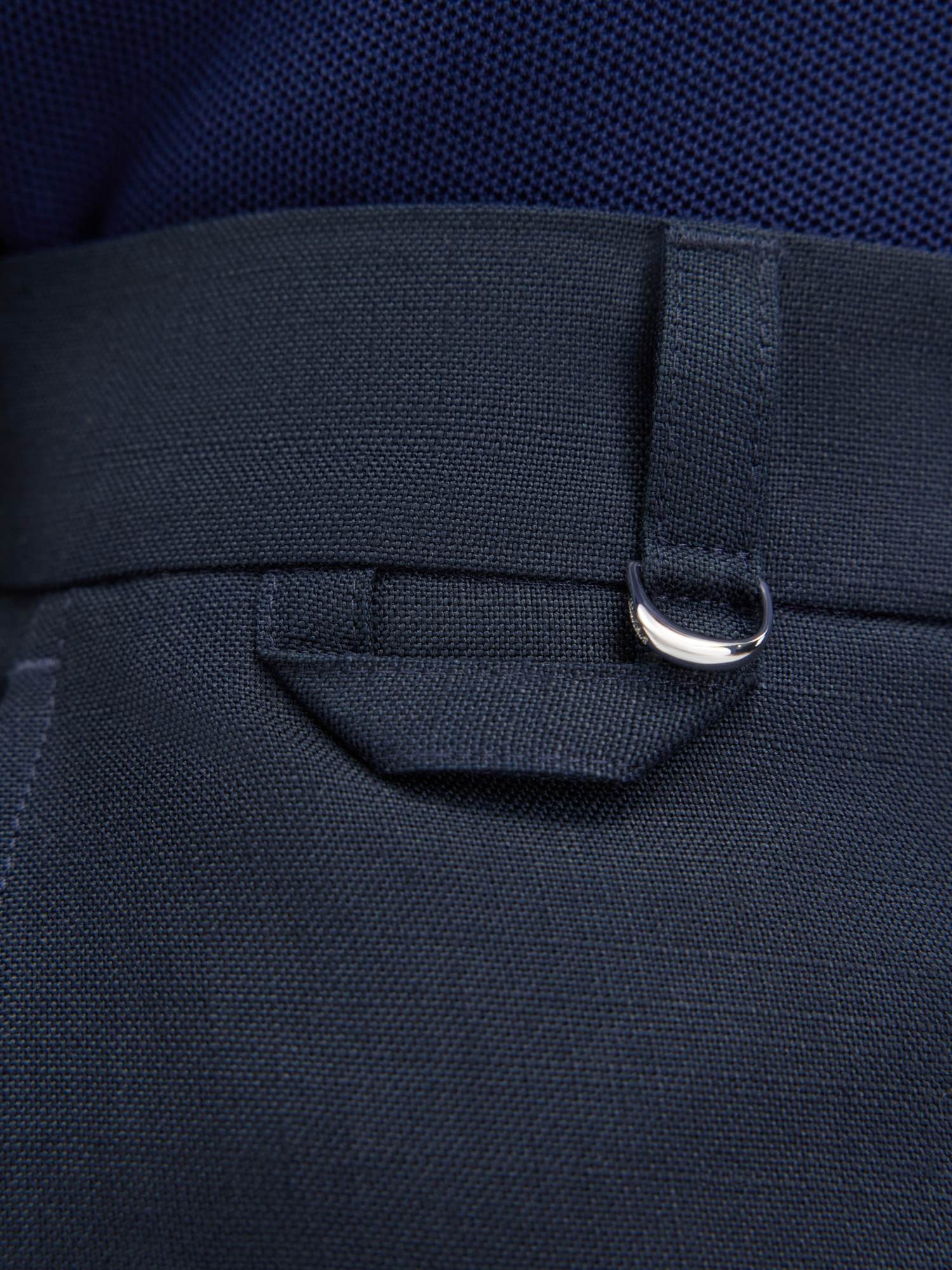 Jacquemus Belt Ring Casual Pants In Black