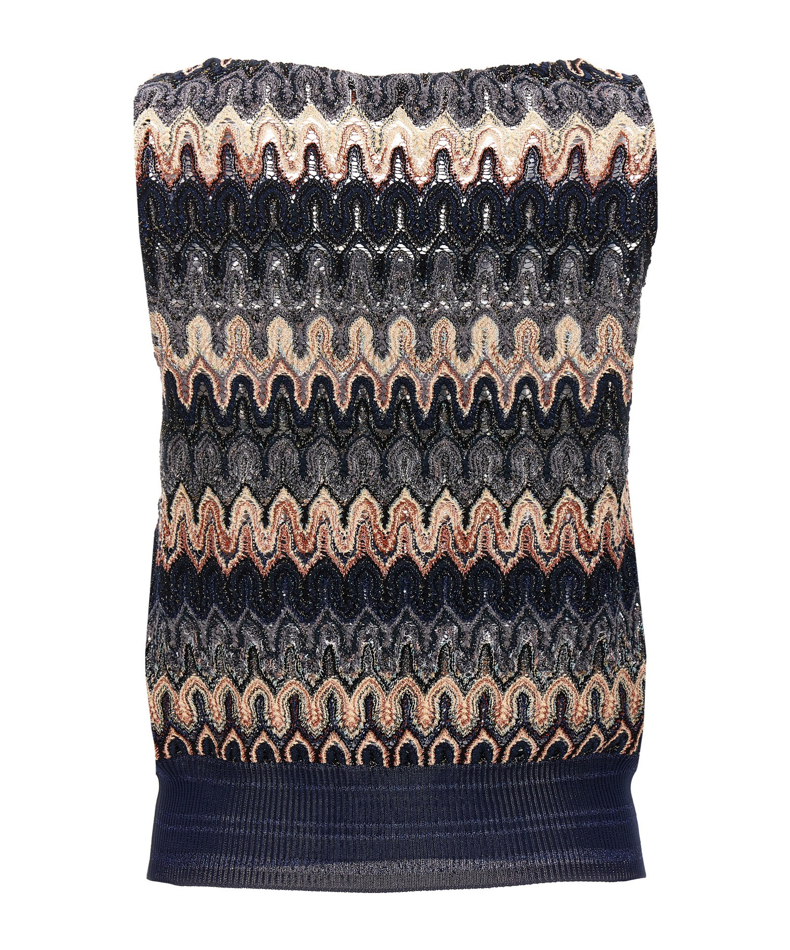 MISSONI WAVE-PATTERN TANK TOP