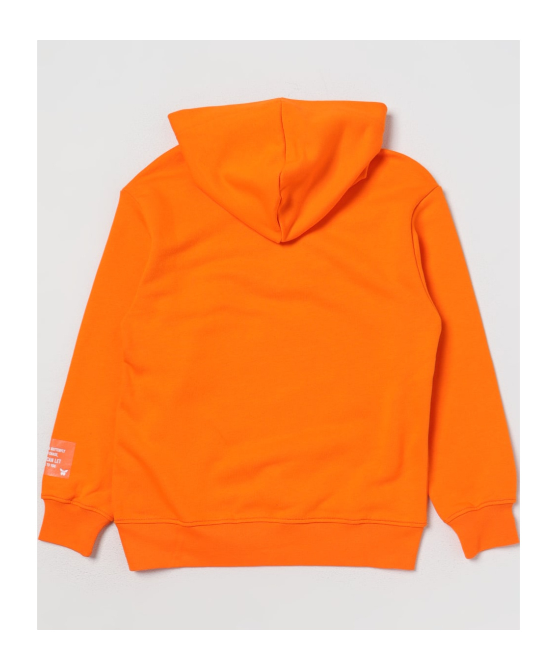 Shop Msgm Hoodie In Orange