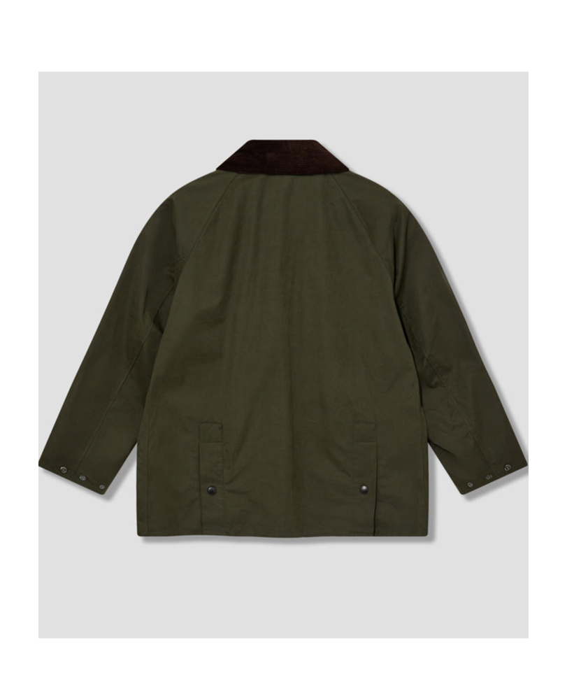 BARBOUR BEDALE CONTRASTING-COLLAR JACKET