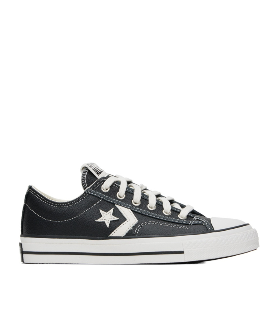 Converse Star Pattern Low-cut Skate Shoes In Black