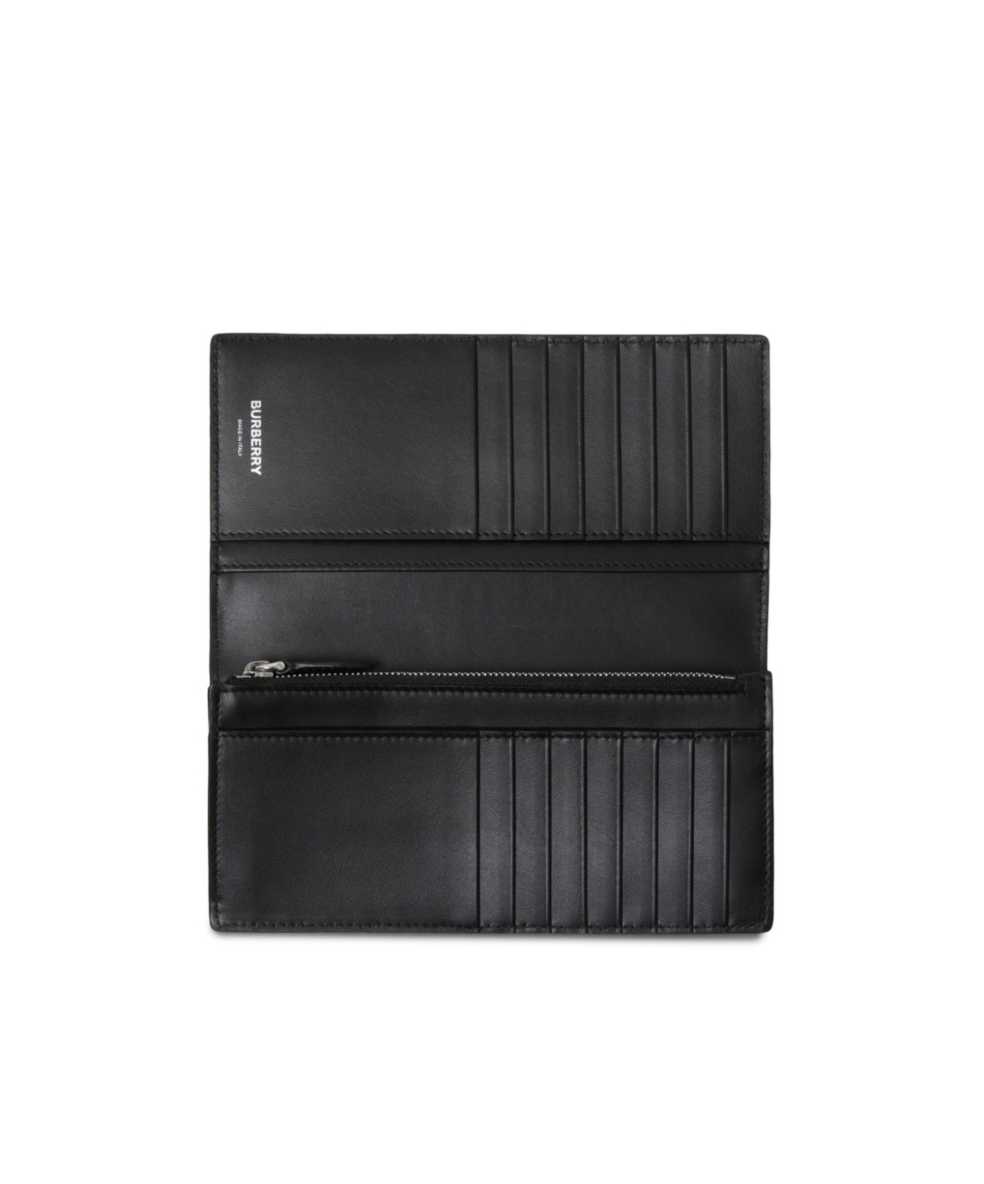 Burberry Canvas Checkered Bifold Wallet In Nude