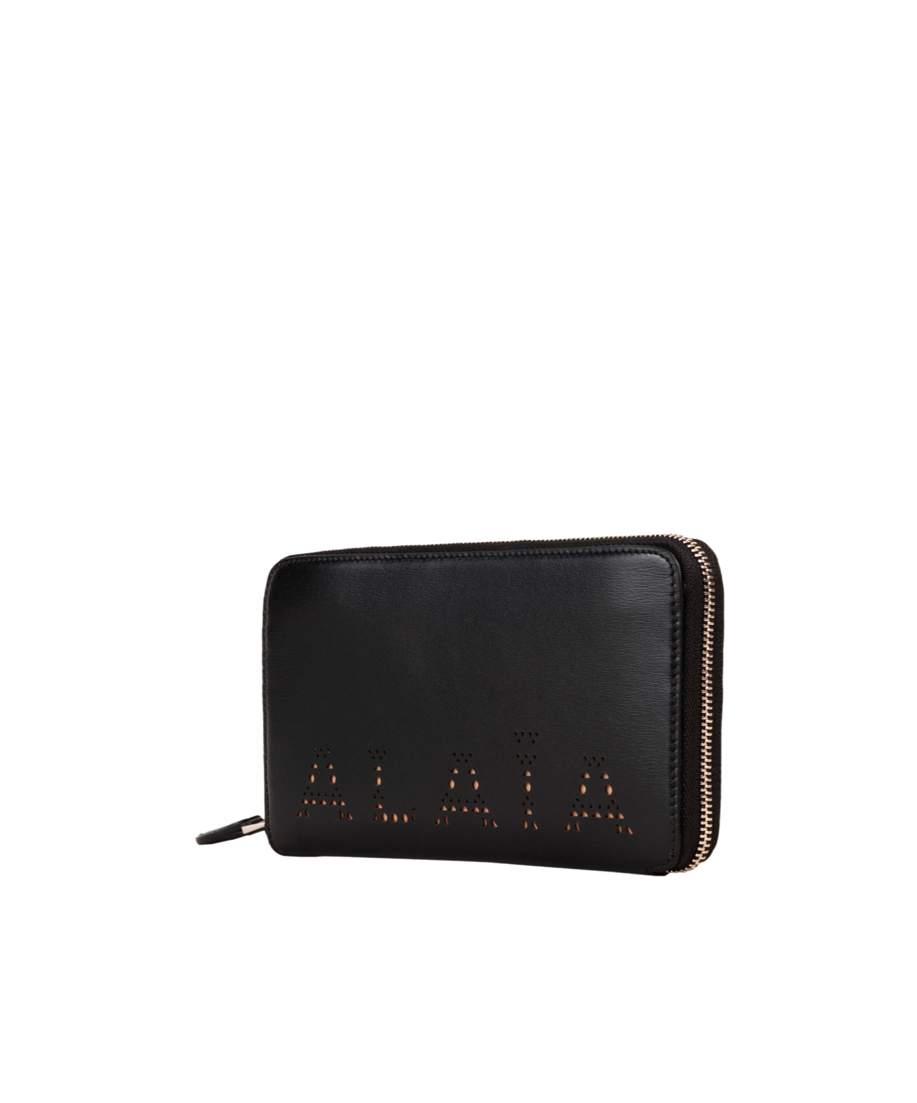 Alaïa Logo Logo Long Wallet In Black