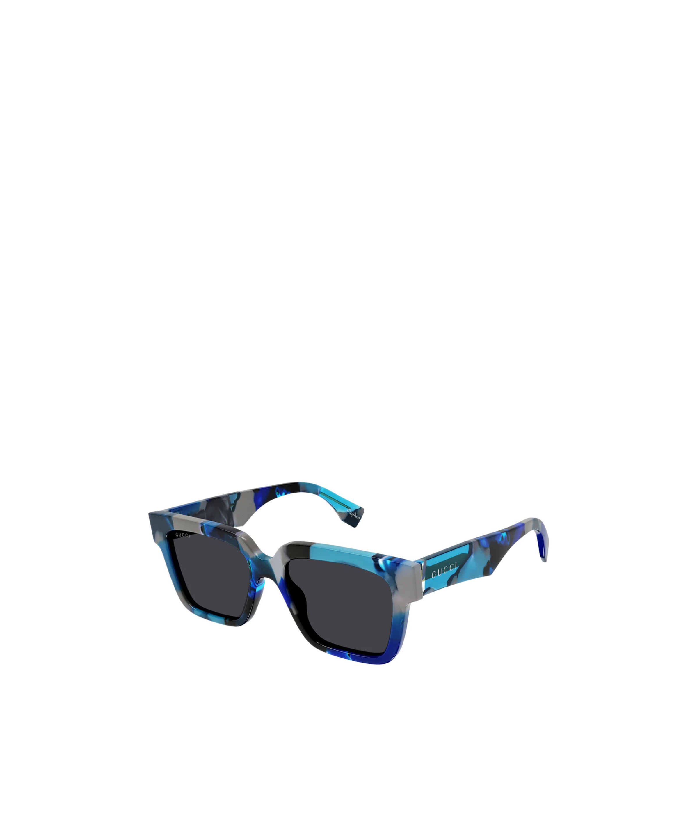 Gucci Square-frame Sunglasses In Blue