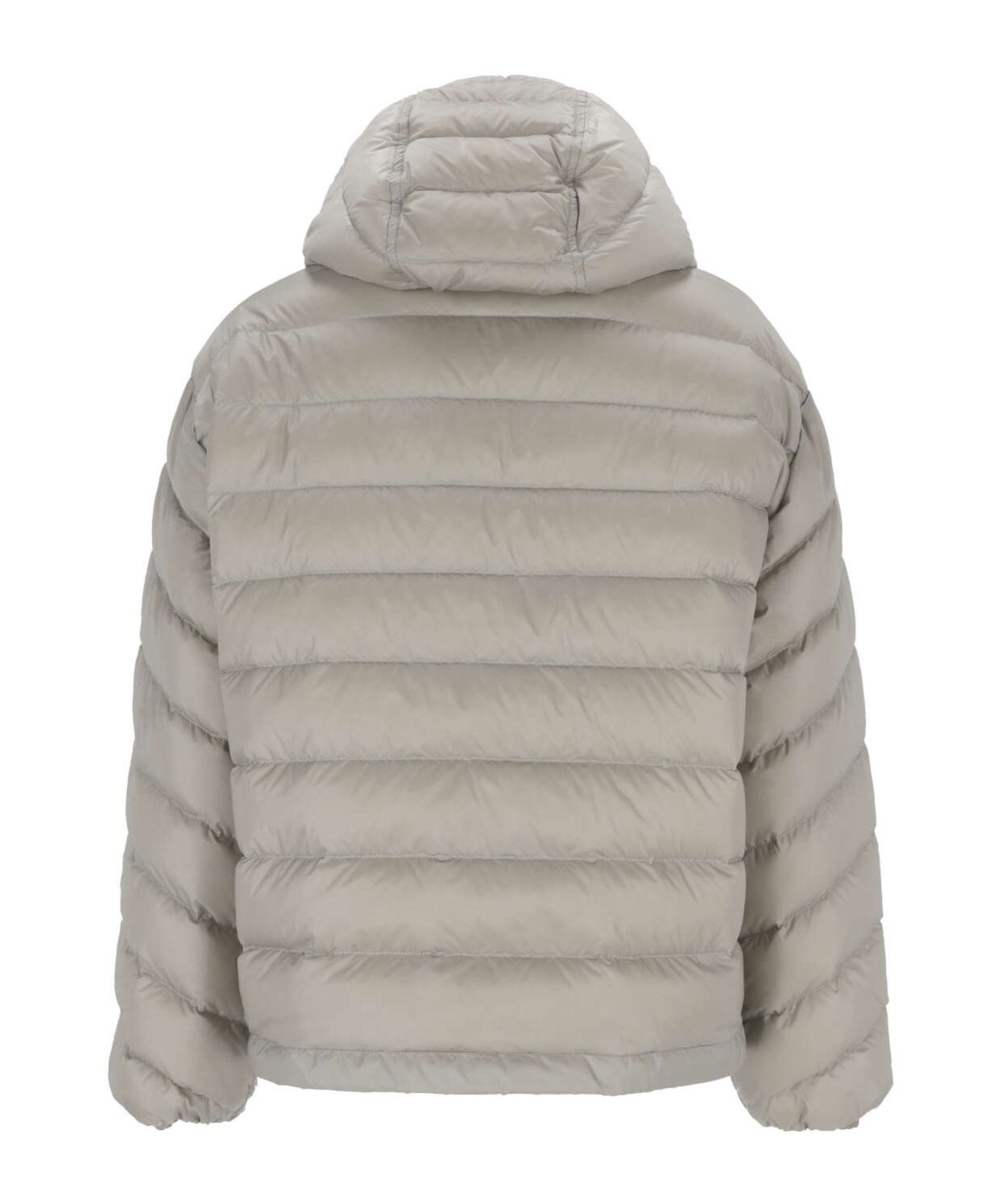 Moncler Delfo Down Puffer Jacket In Gray