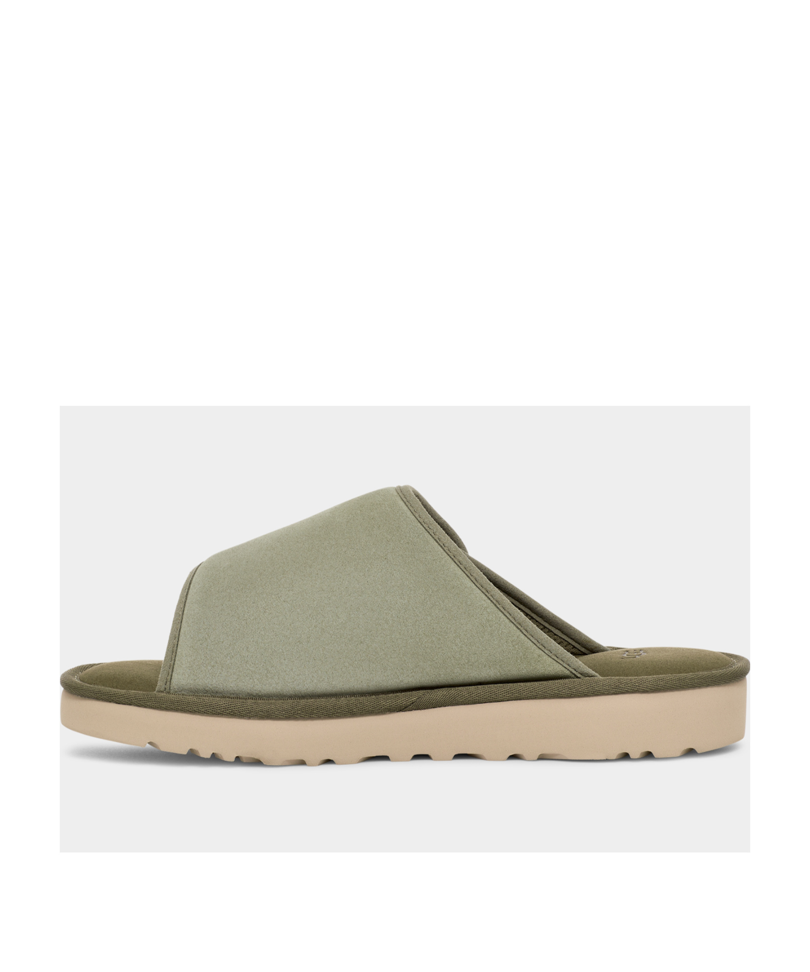 Ugg Goldencoast Strap Slide 'shaded Clover' In Nude