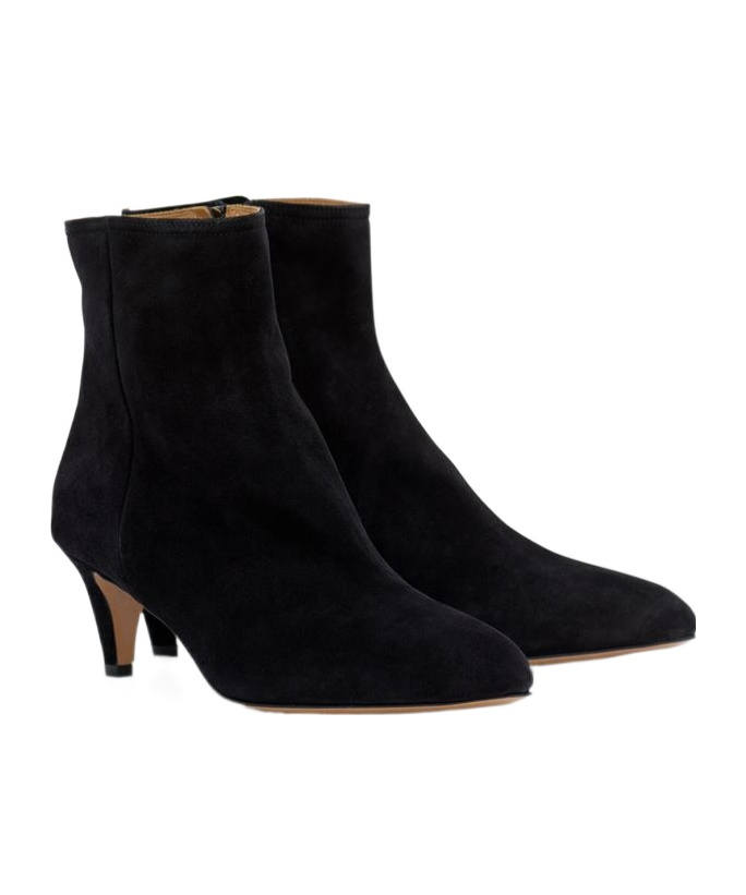 Isabel Marant 'deone' Suede Ankle Boots In Black