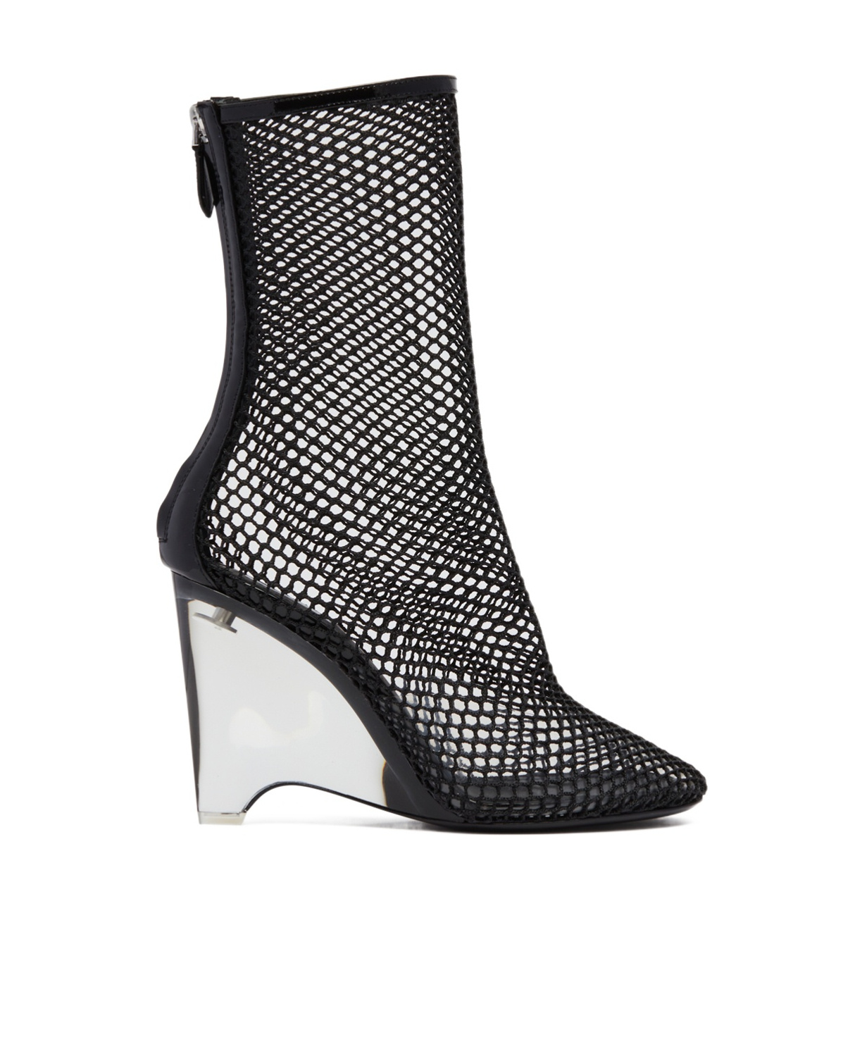 Alaïa La Cage Wedge Booties In Black