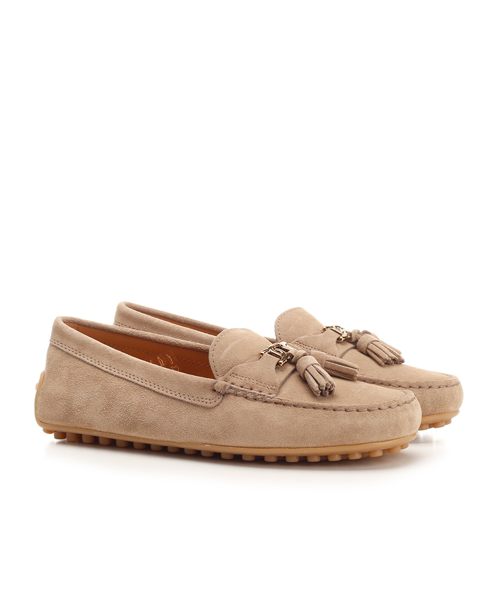 TOD'S GOMMINO SUEDE LOAFERS