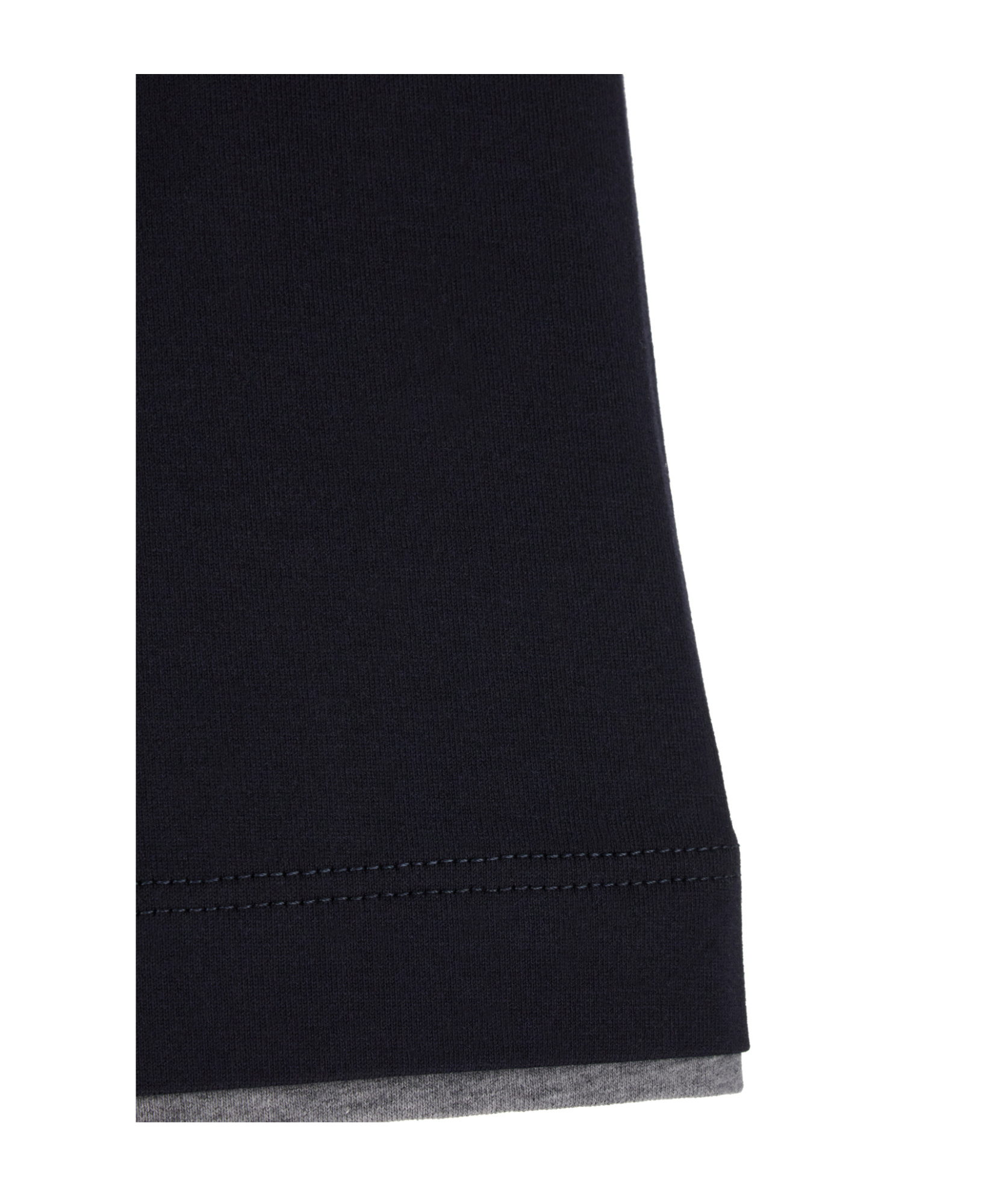 Brunello Cucinelli Black Cotton And Silk T-shirt In Black