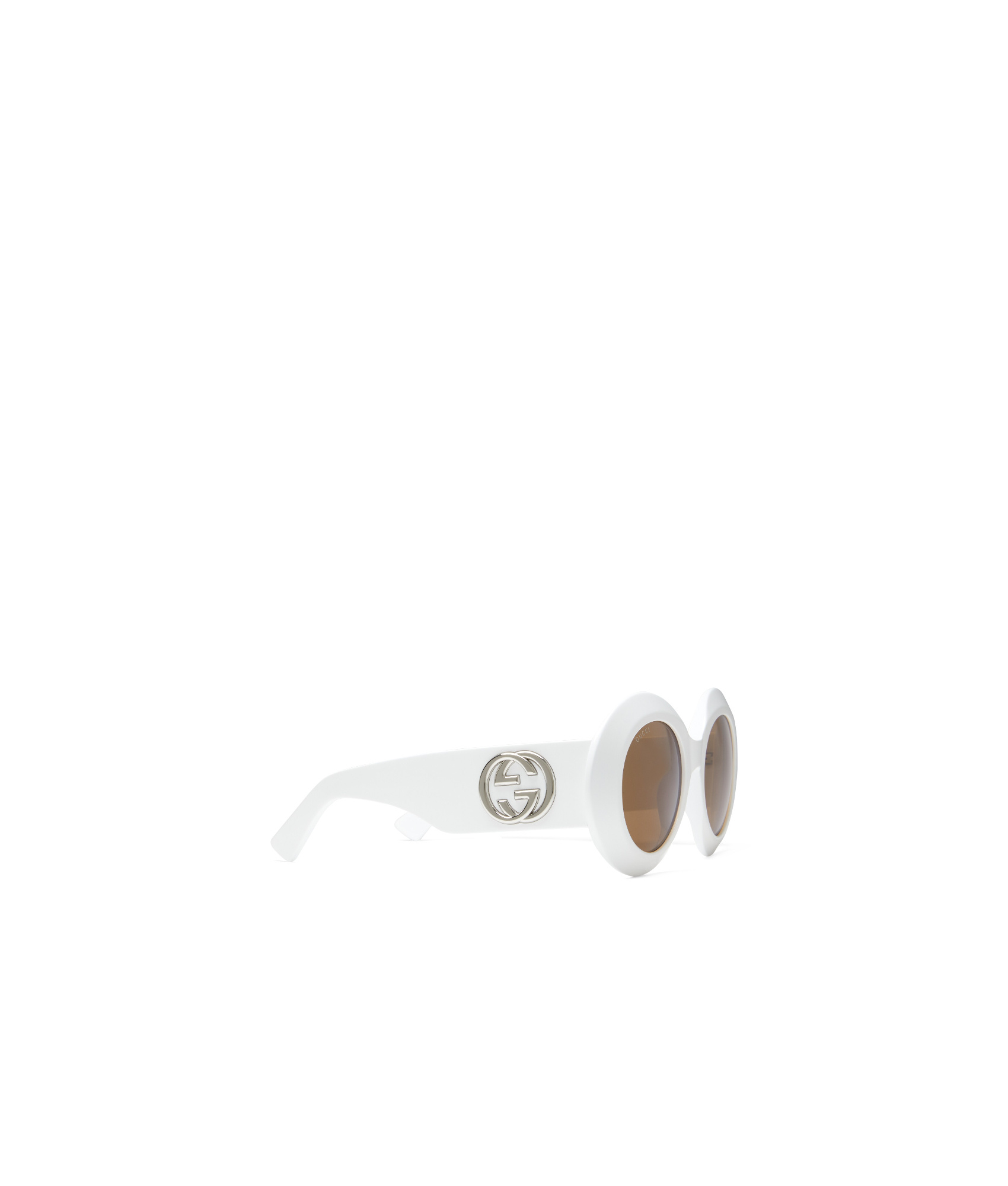 Gucci Interlocking G Round-frame Sunglasses