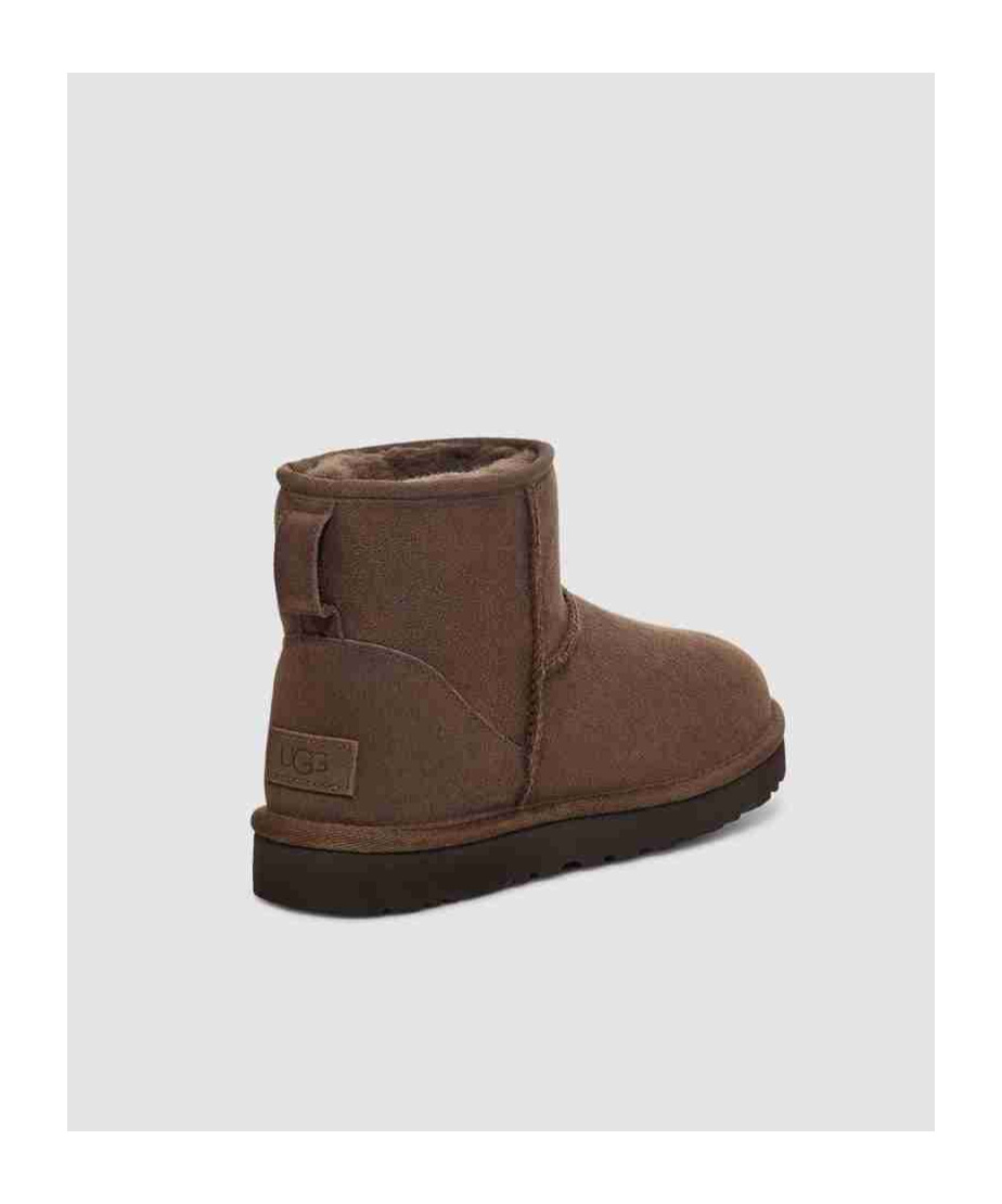 UGG UGG CLASSIC MINI II LOGO-PATCH ANKLE BOOTS 