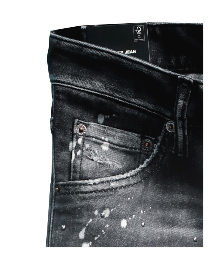 Dsquared2 Distressed Cool Guy Jeans In Gray
