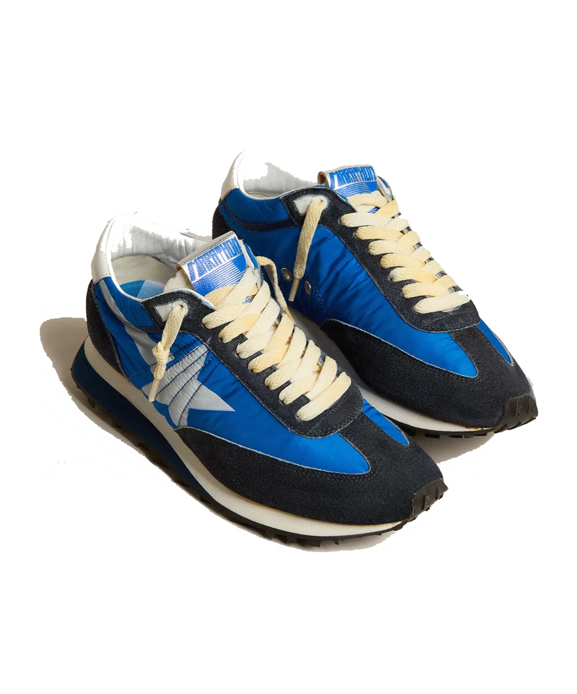 Golden Goose Deluxe Brand Running Marathon Nylon Upper Suede Sneakers In Multicolor