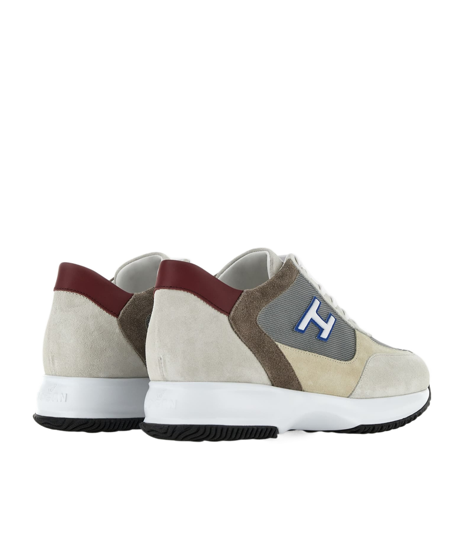 Hogan Sneakers Beige In Multicolor