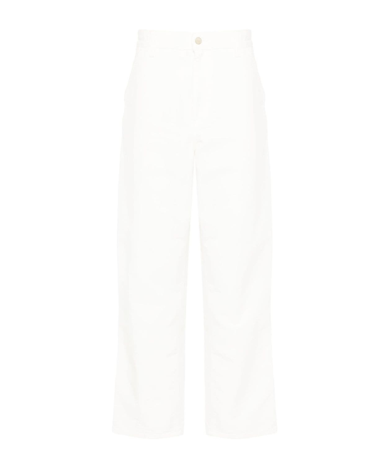 Carhartt Belt-loop Casual Pants In White