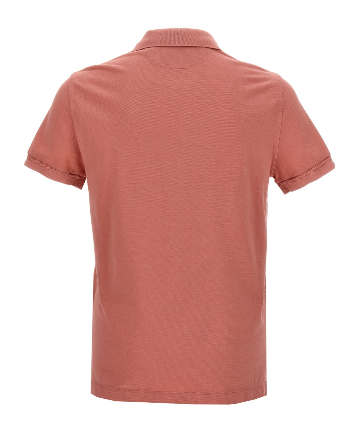 Tom Ford Short-sleeve Cotton Polo Shirt In Pink