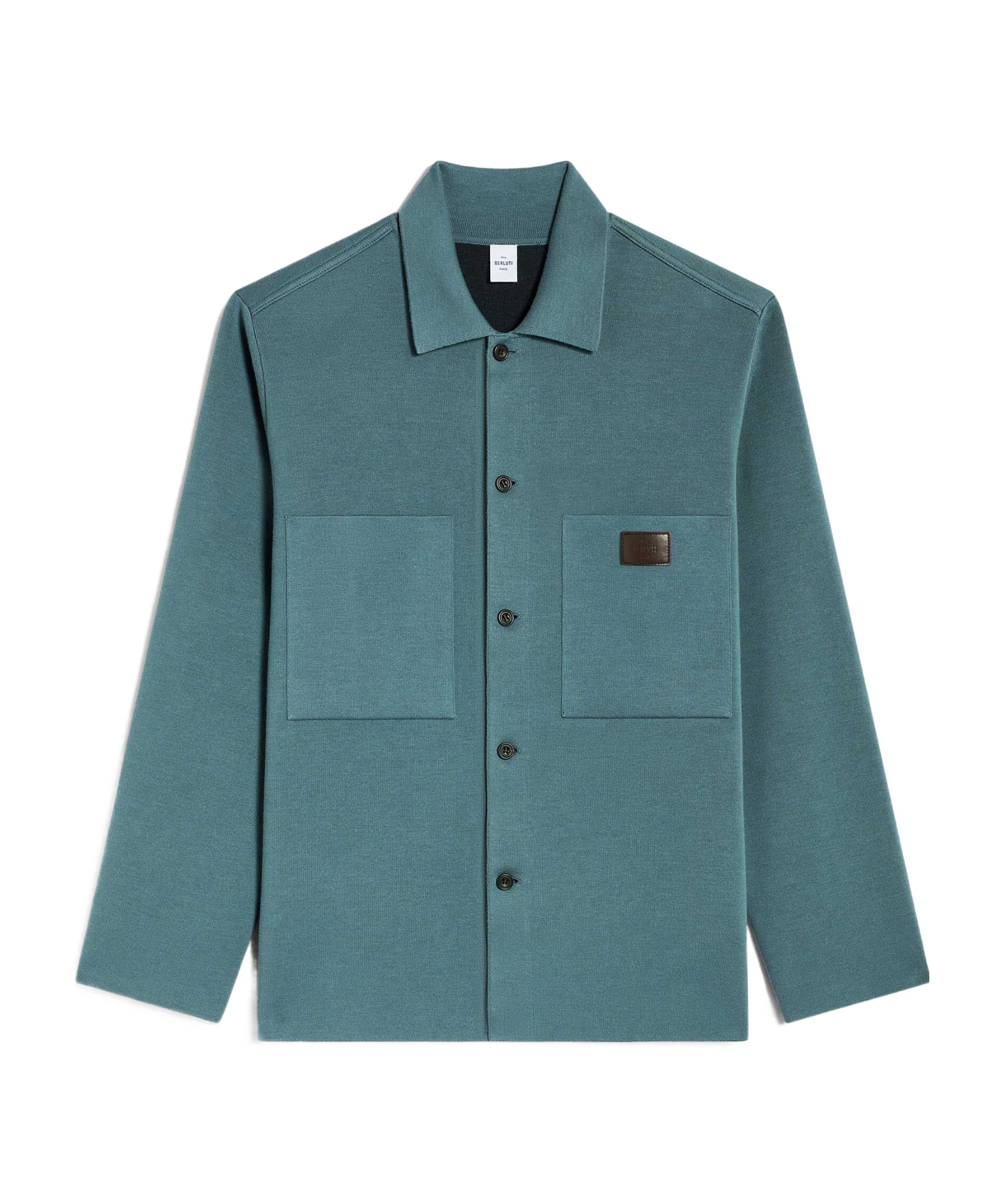 Berluti Logo Sweater In Blue