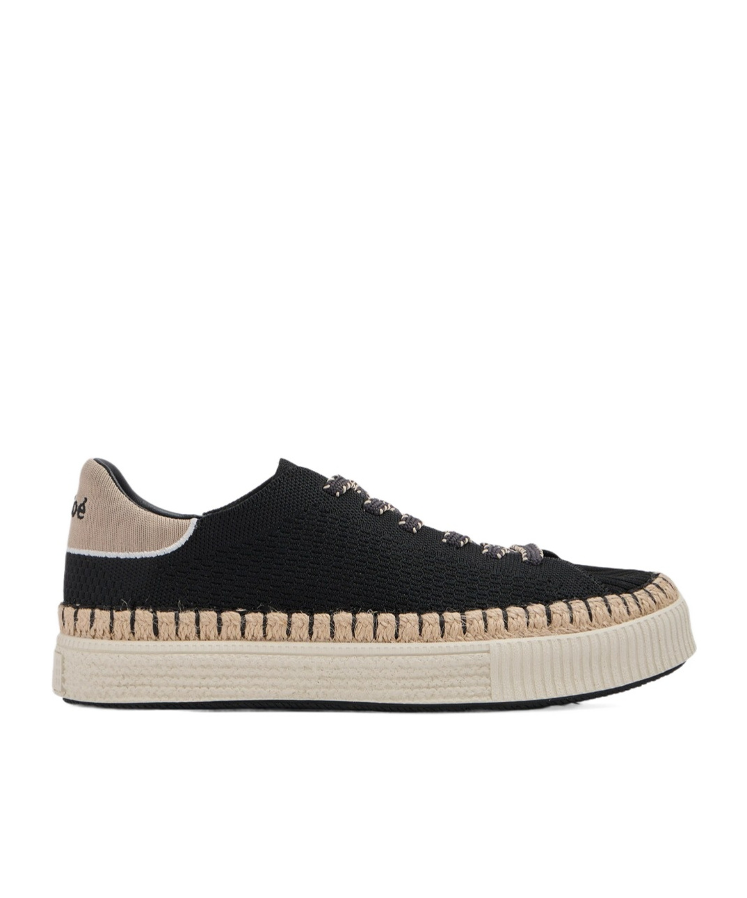 Chloé Black Telma Sneakers In Black