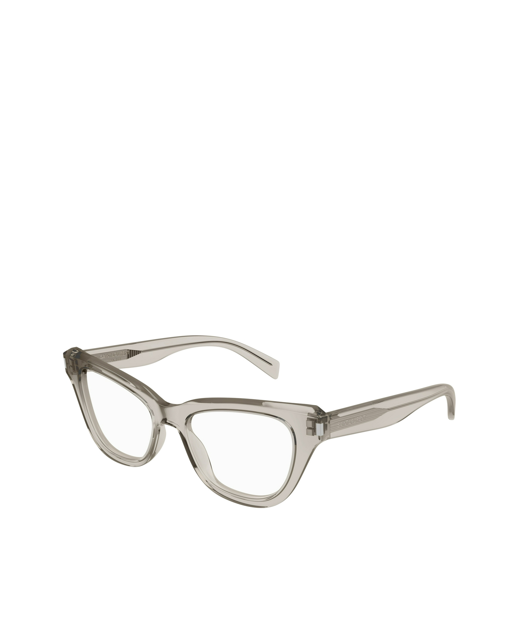 Saint Laurent Sl472 Cat-eye-frame Glasses In Gray