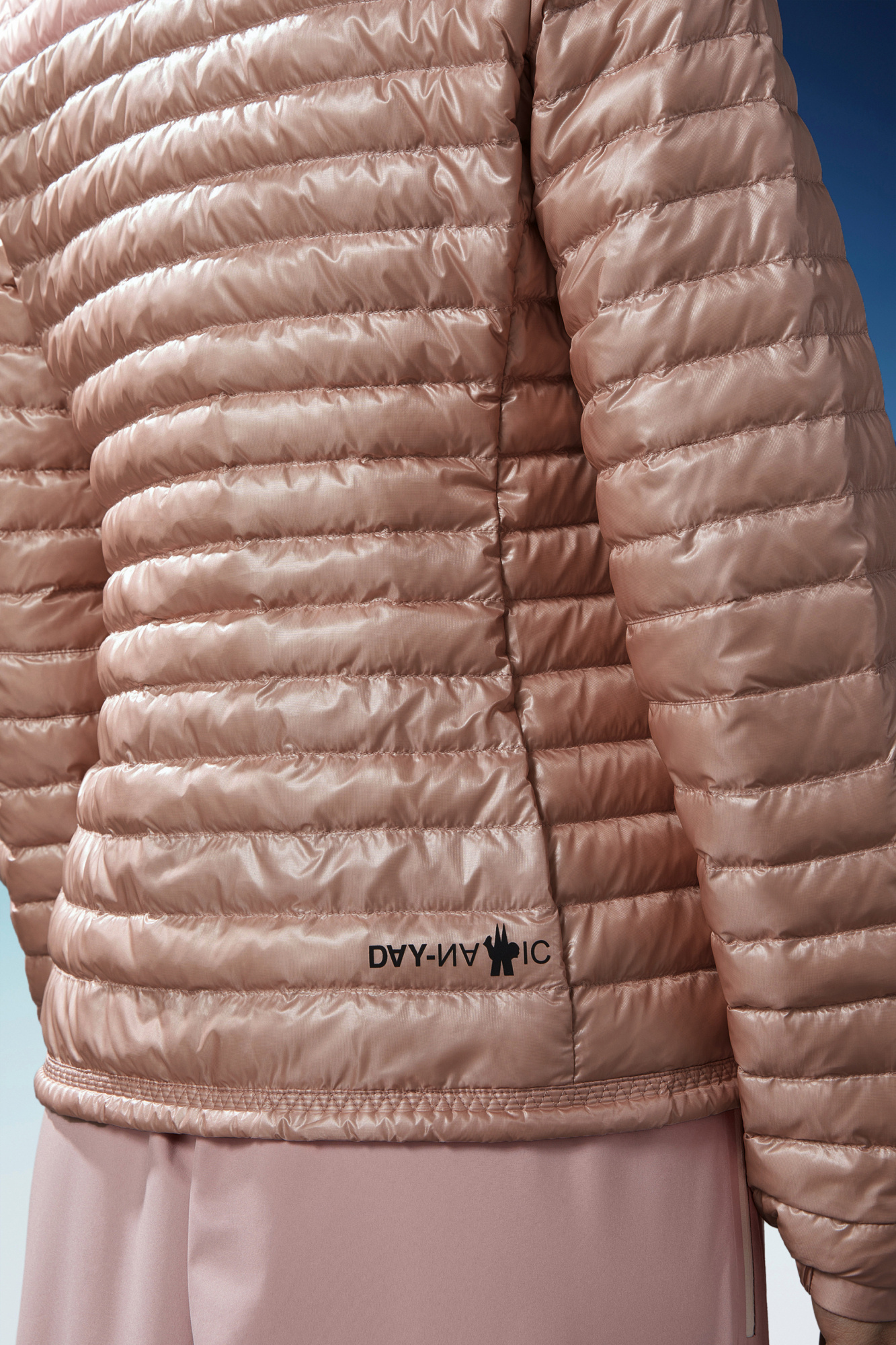 Shop Moncler Pontaix Short Down Jacket In Pink