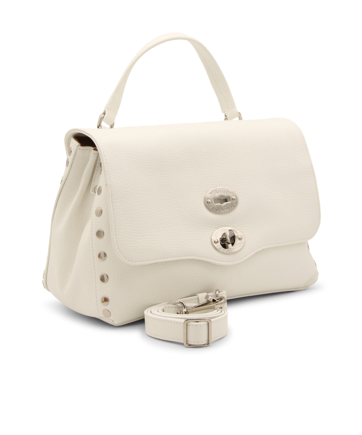 Zanellato Flip Shoulder Bag In Nude