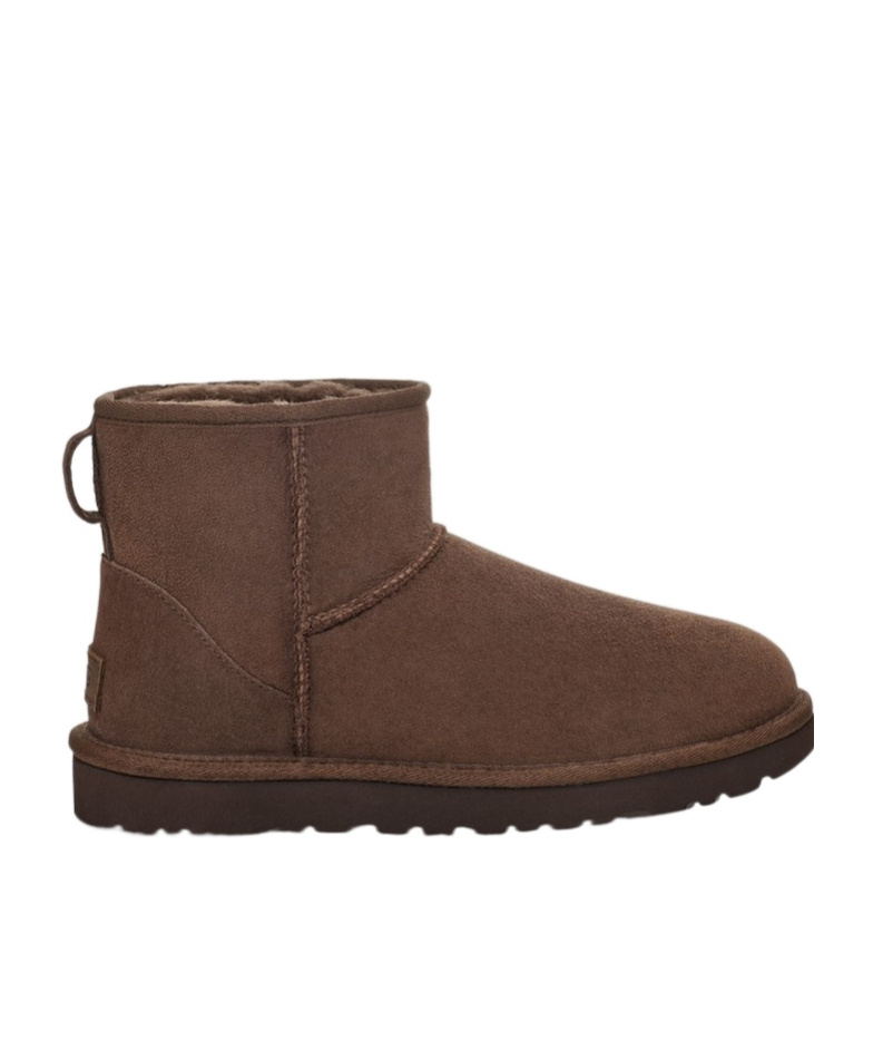 UGG UGG CLASSIC MINI II LOGO-PATCH ANKLE BOOTS 