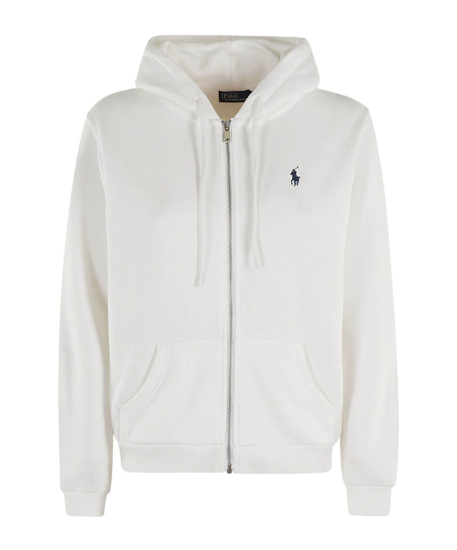 Polo Ralph Lauren Logo Hoodie In White