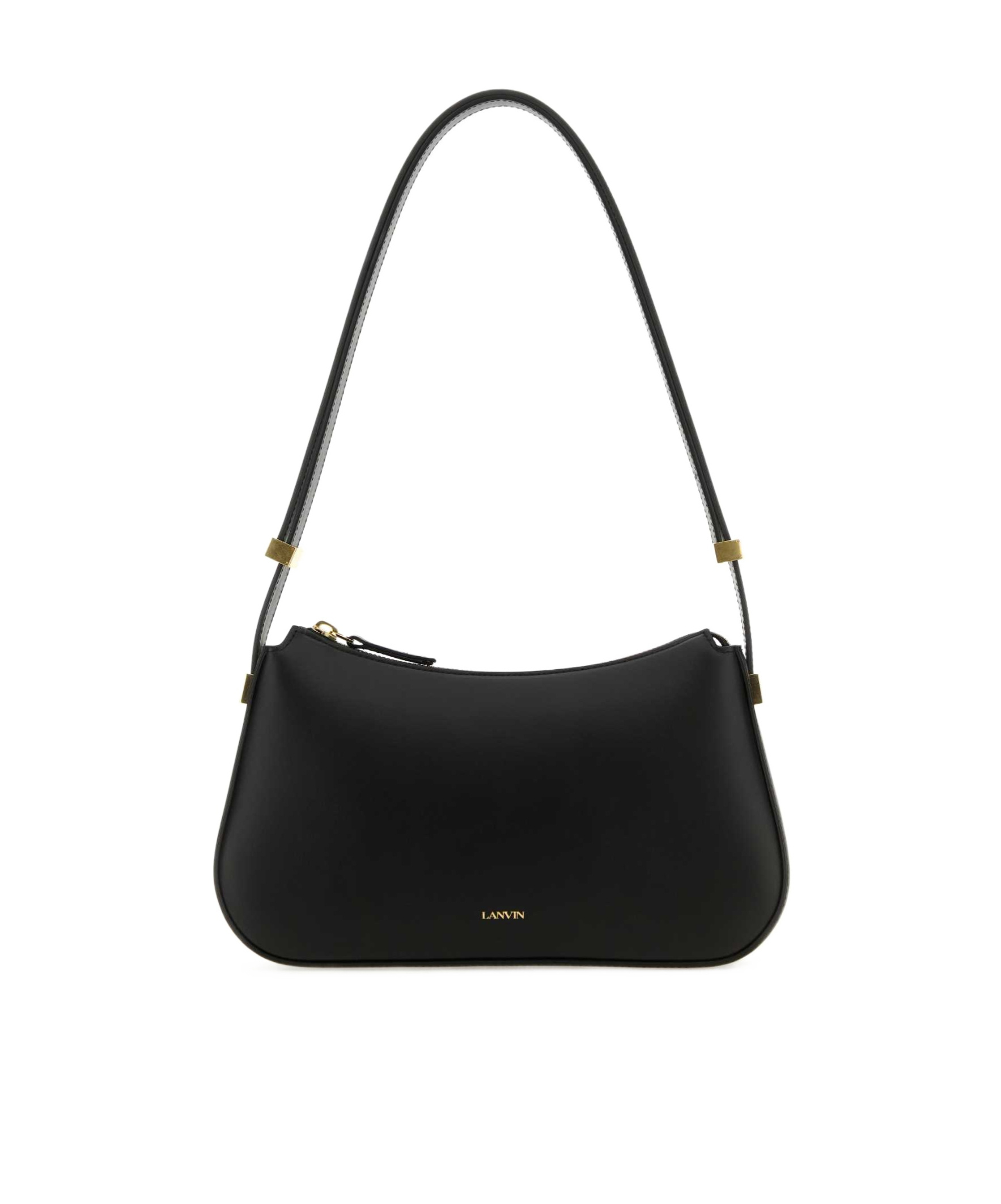 Shop Lanvin Concerto Shoulder Bag In Black