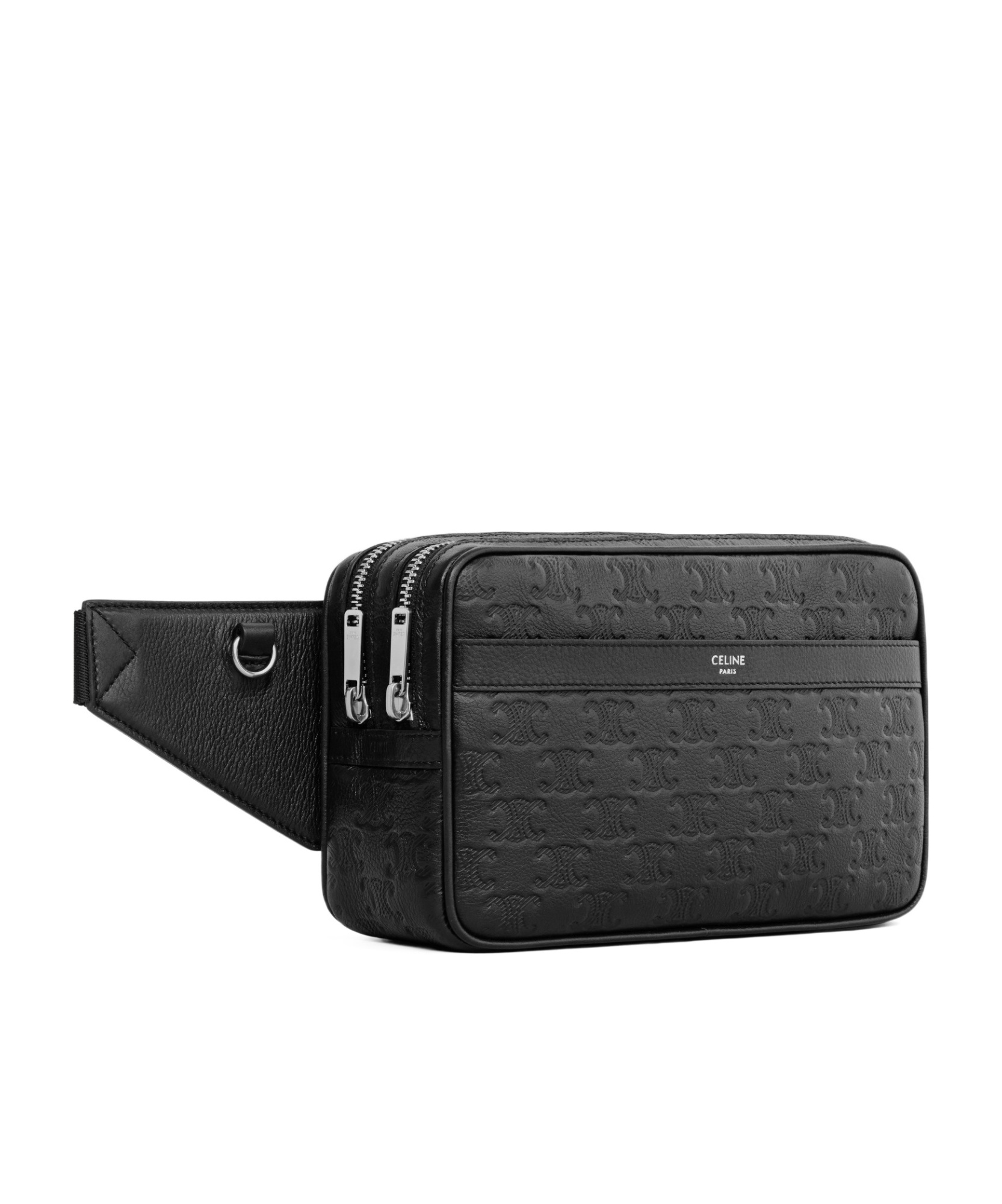 CELINE BELT BAG IN CALFSKIN WITH TRIOMPHE EMBOSSED