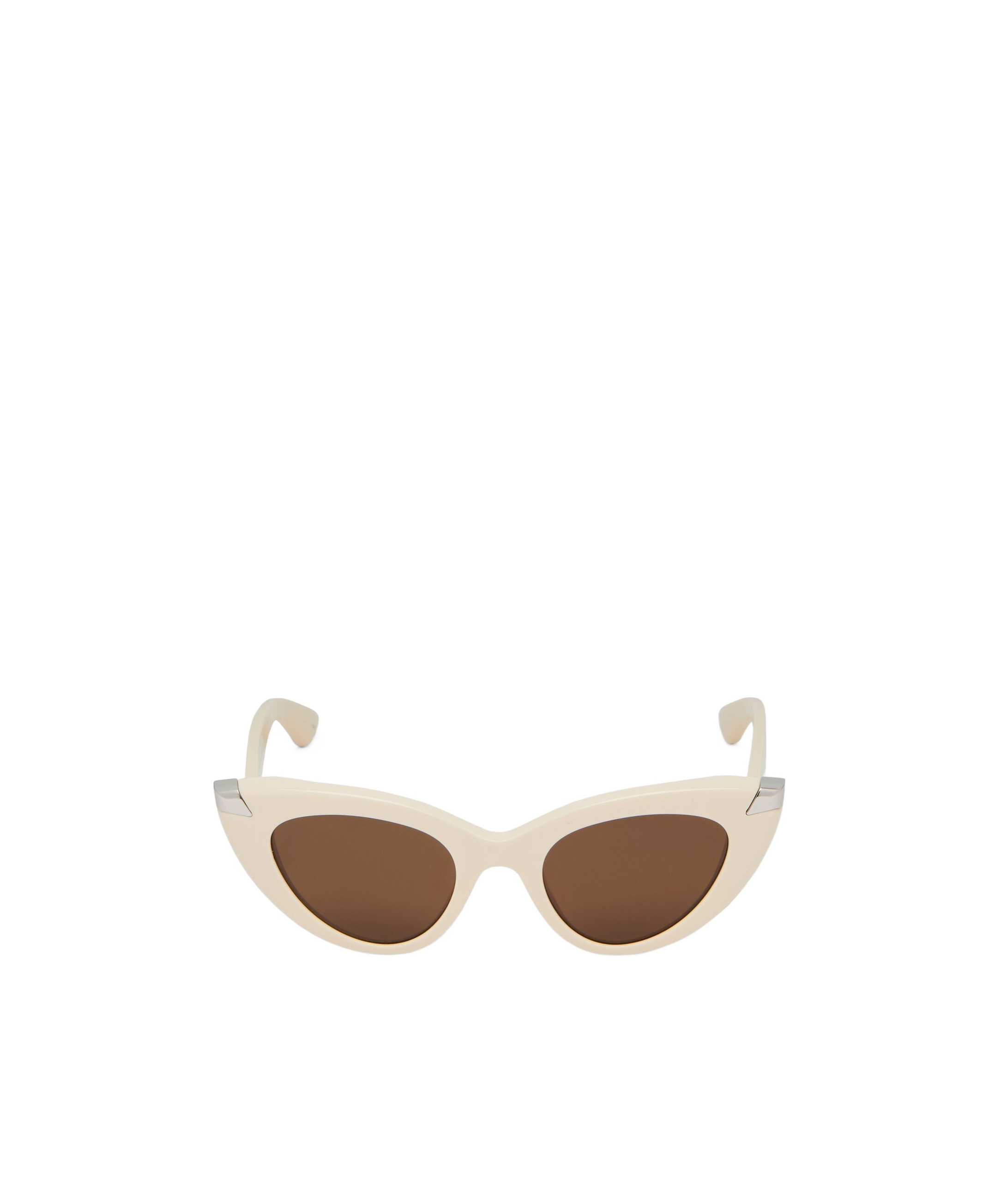 Alexander Mcqueen Eyewear Cat-eye Frame Sunglasses In Nude
