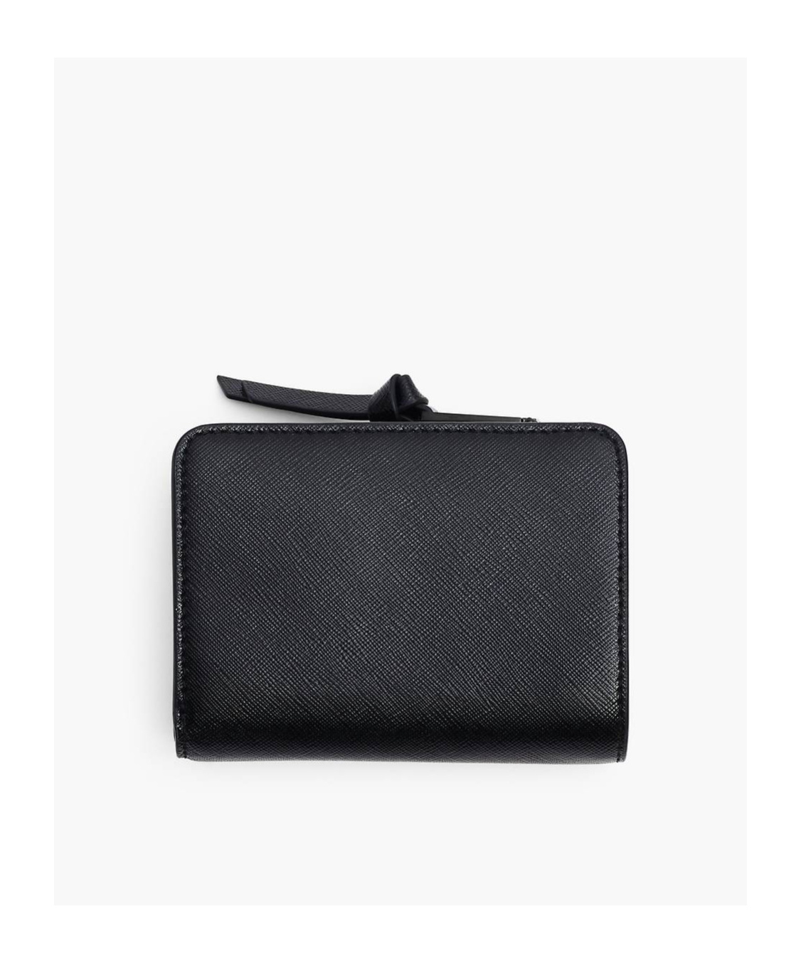 Marc Jacobs Black Leather Mini The Utility Snapshot Dtm Wallet In Black