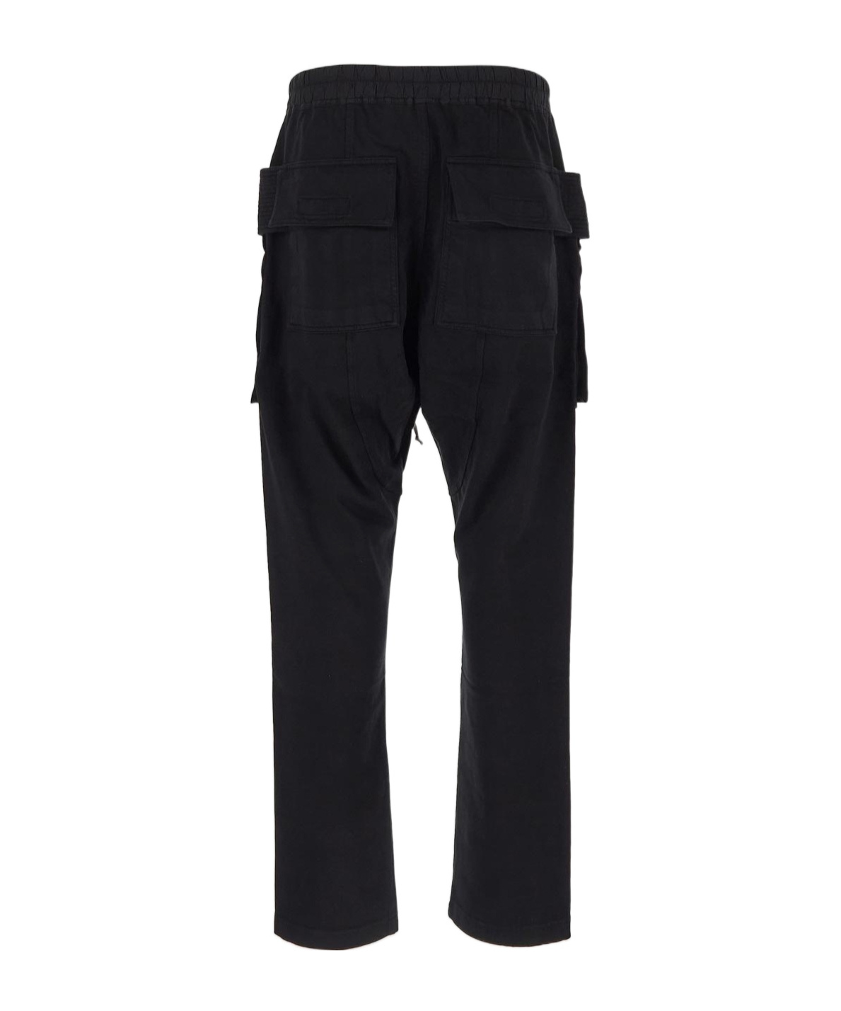 Shop Rick Owens Drkshdw Creatch Tapered Cargo Trousers In Black