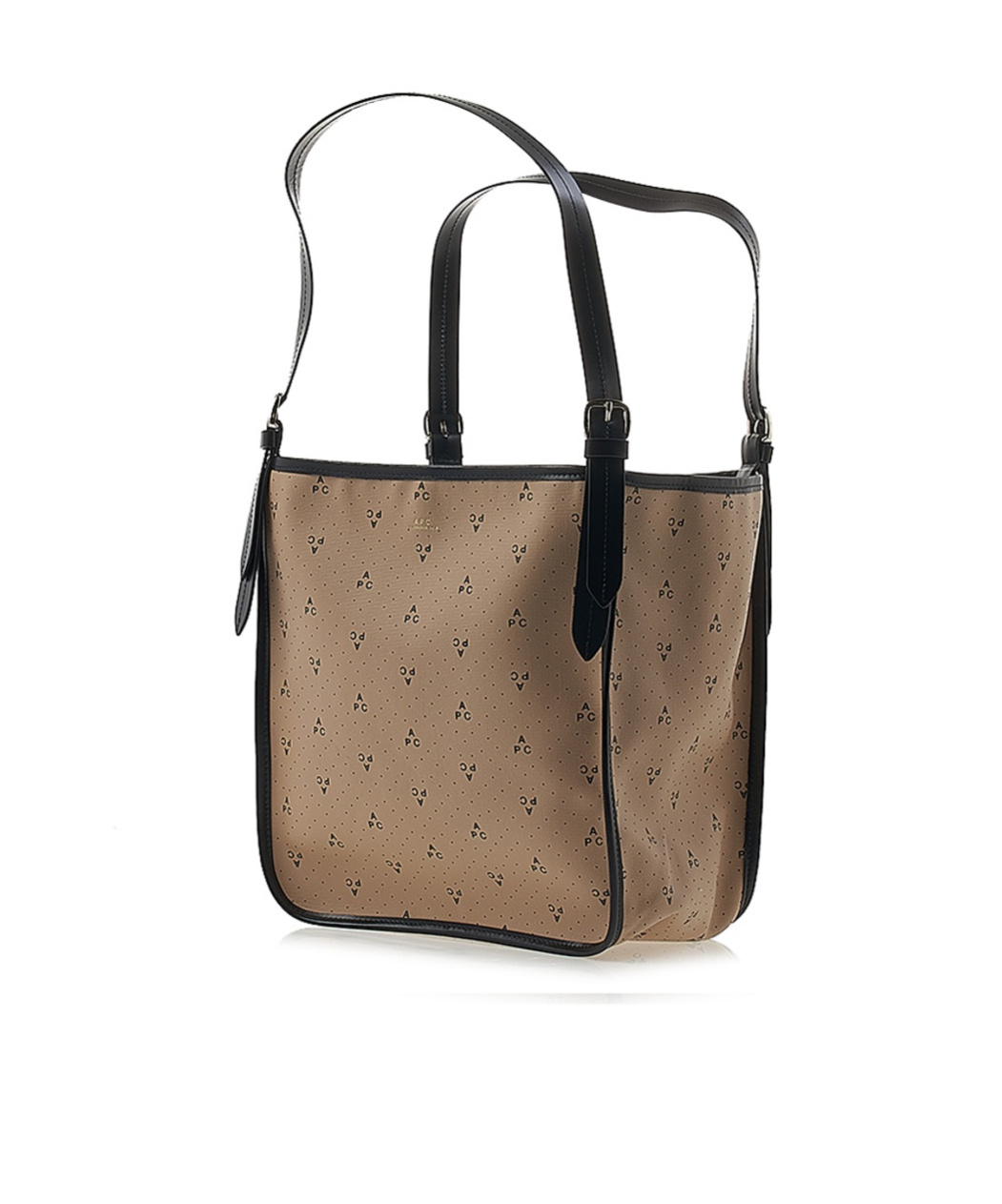 Apc Logo Handbag In Brown