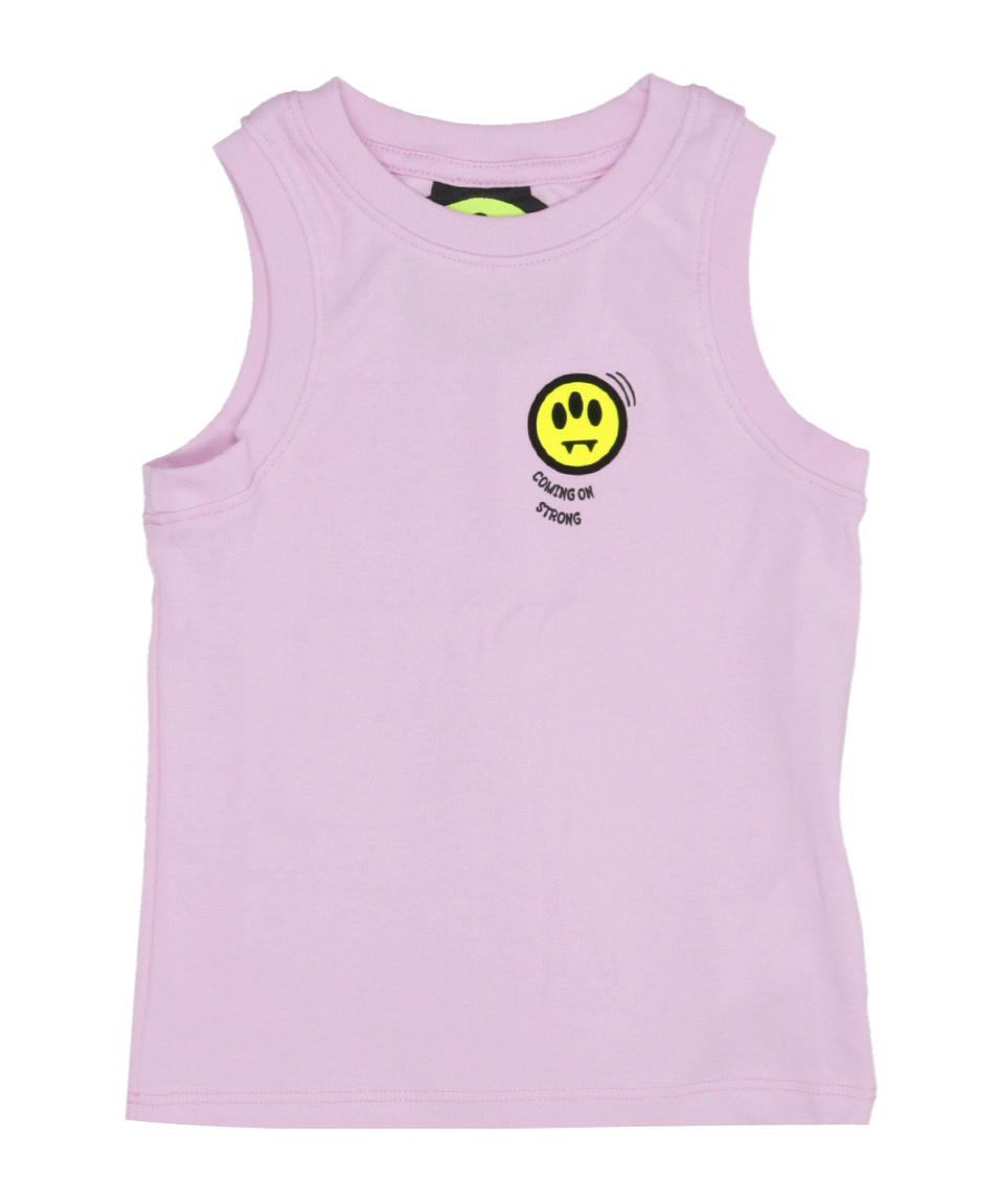 BARROW SMILEY-FACE TANK TOP