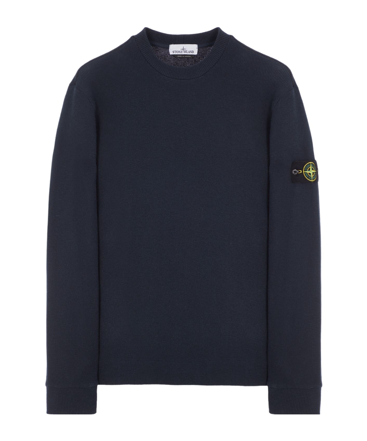 Stone Island Cotton Sweatshirt In Blue