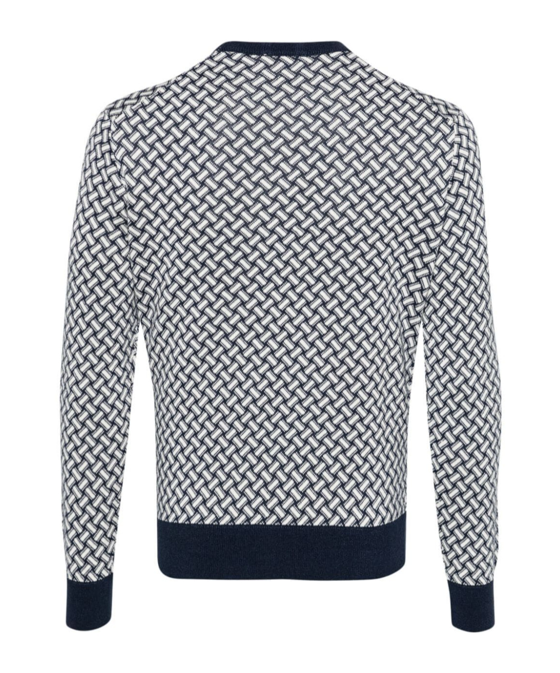 Drumohr Razor Blade Crew Neck Sweater Clothing In Gray