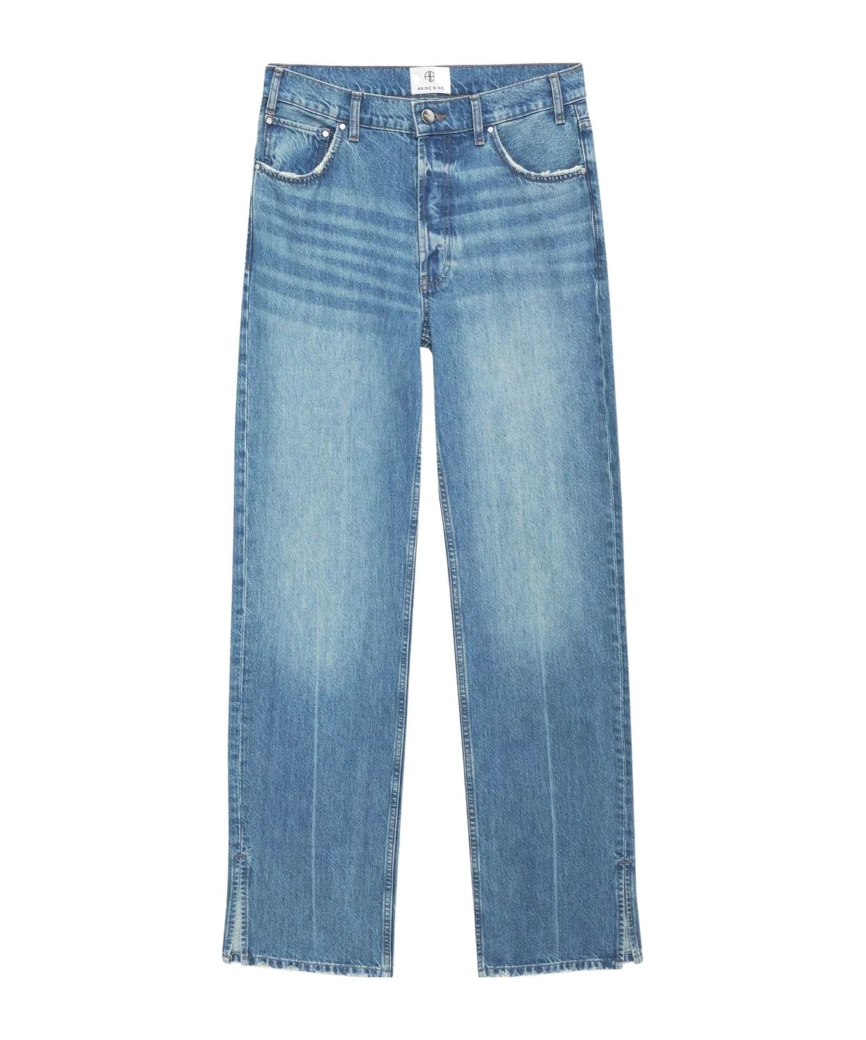 ANINE BING ANINE BING GAVIN MID-RISE BOYFRIEND JEANS