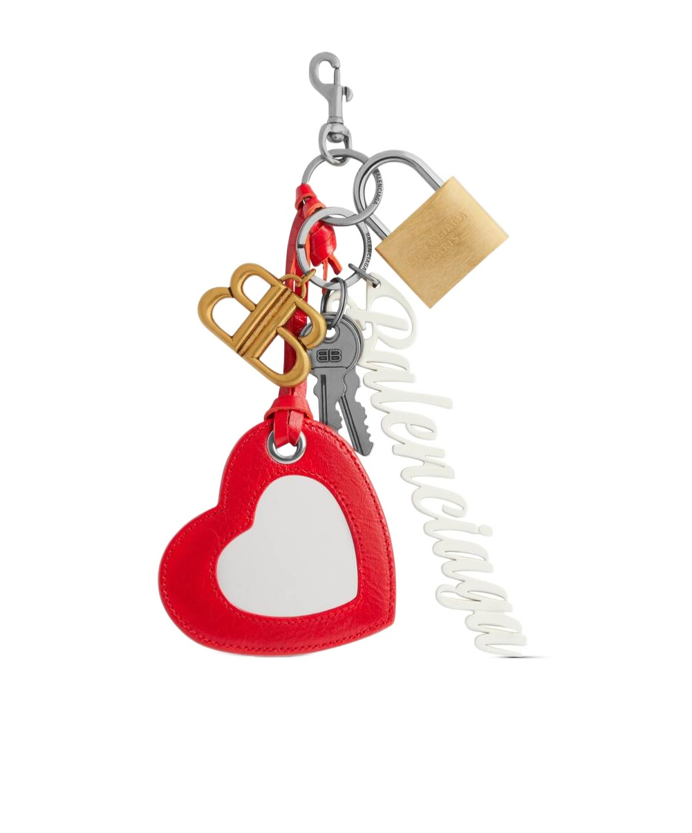 Balenciaga Paloma Color Keychain In Multi-color
